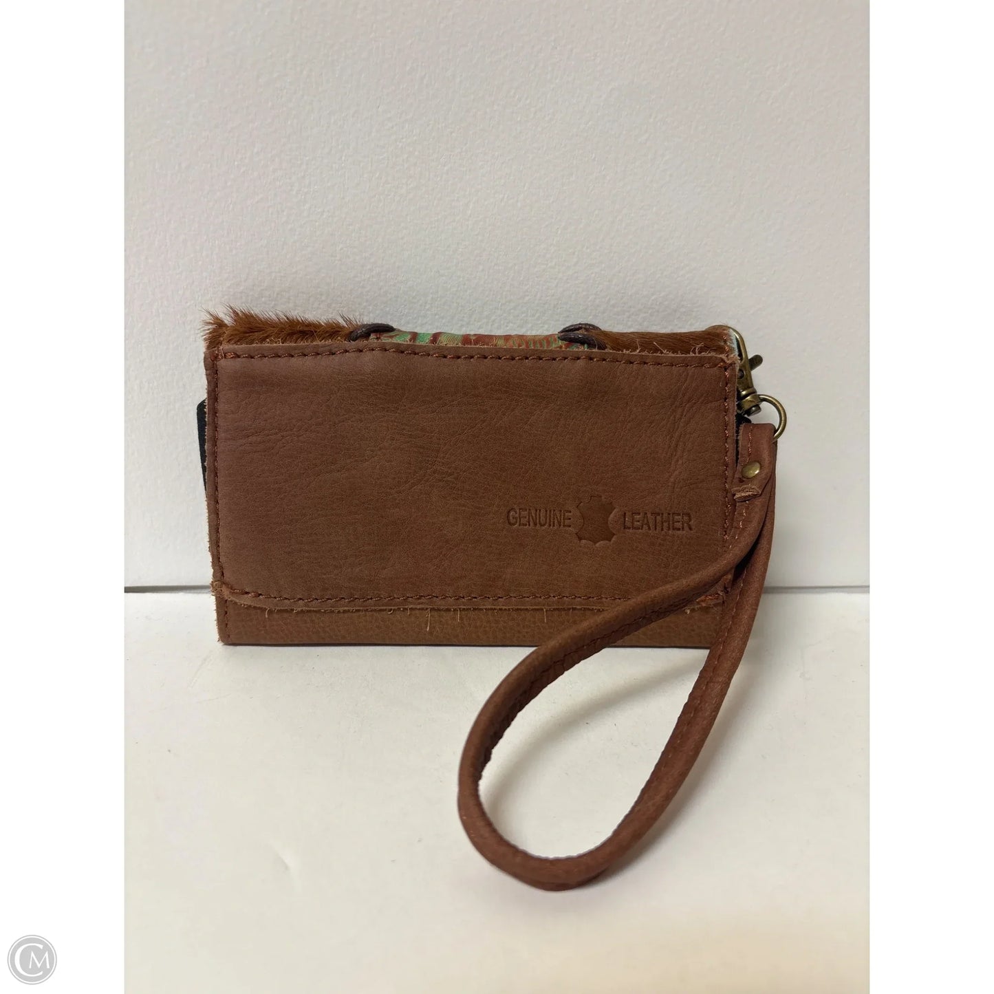 Wallet Leather By Clothes Mentor, Size: Medium