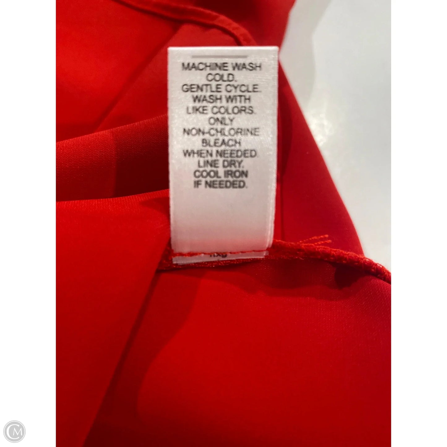 Top Long Sleeve By Cato In Red, Size: Xl