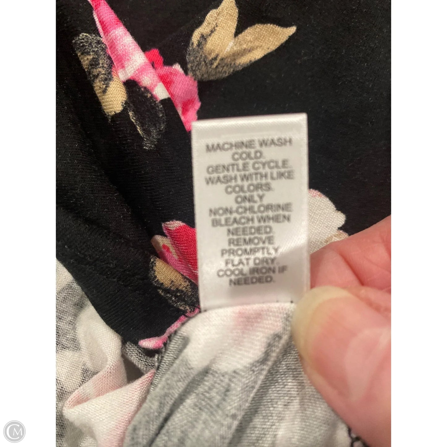 Top Long Sleeve By Cato In Pink, Size: L