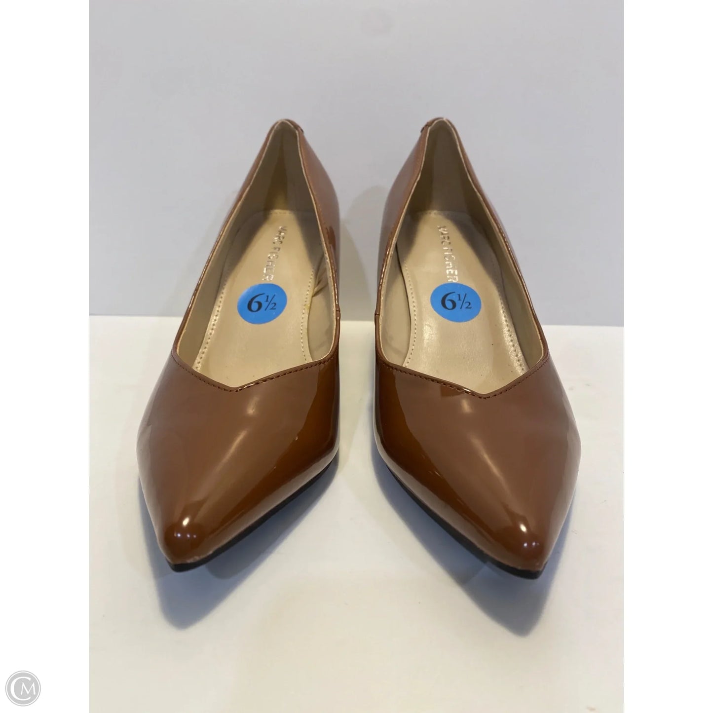 Shoes Heels Block By Marc Fisher In Brown, Size: 6.5