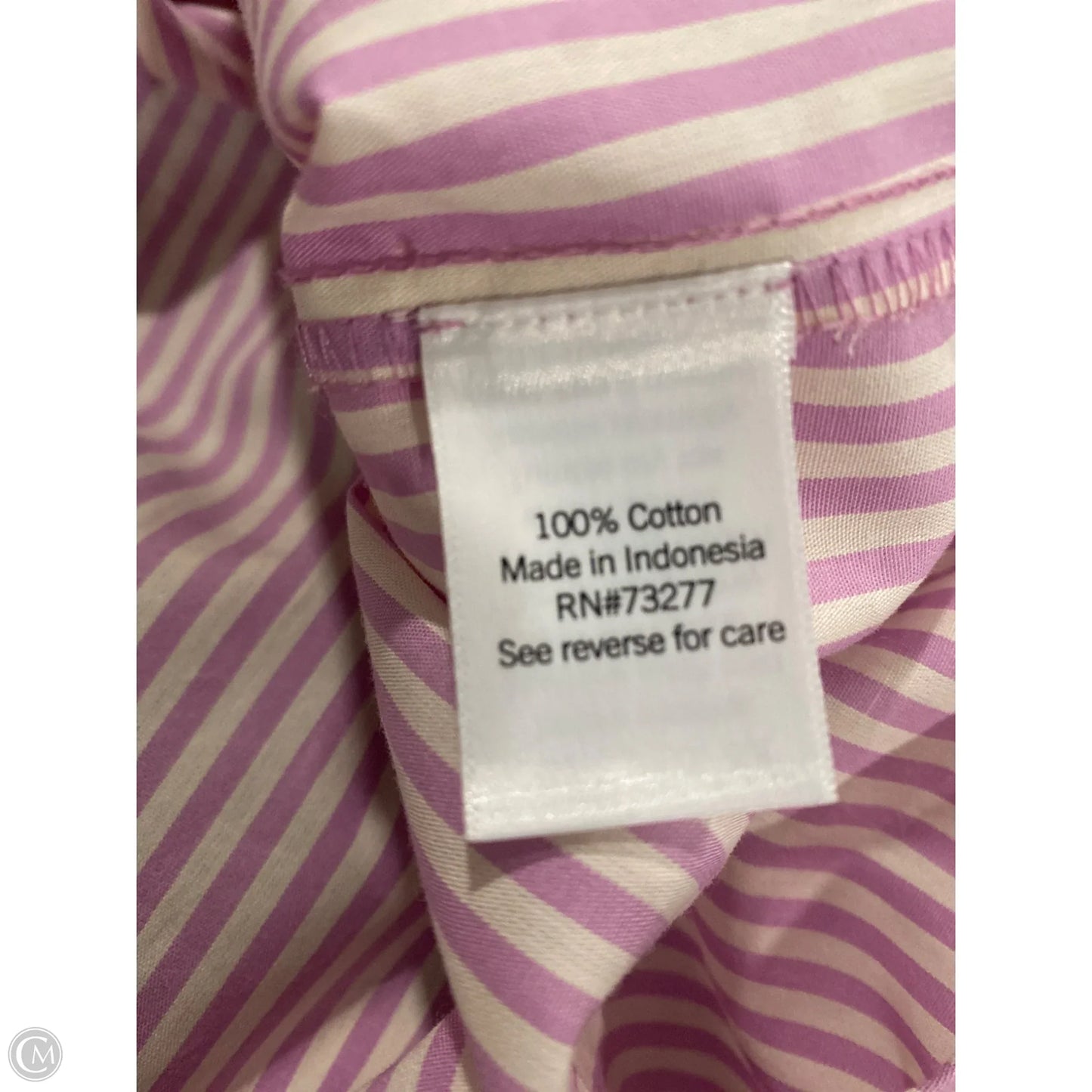 Top Long Sleeve By Lc Lauren Conrad In Purple, Size: 3x