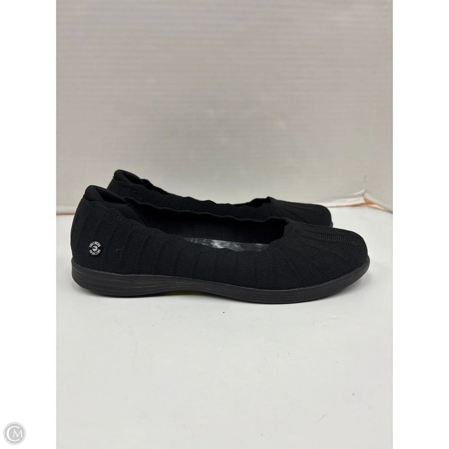 Shoes Flats By Skechers In Black, Size: 9.5