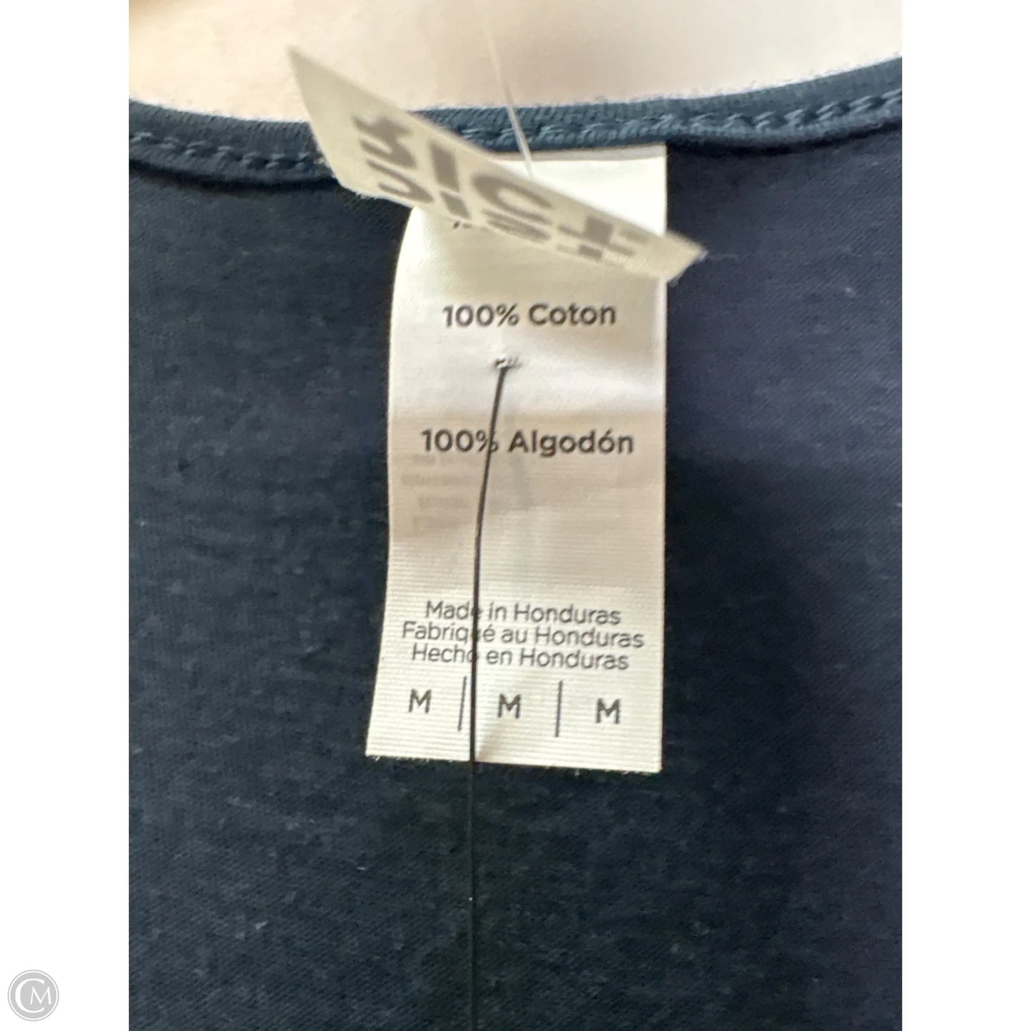 Top Short Sleeve By Clothes Mentor In Blue, Size: M