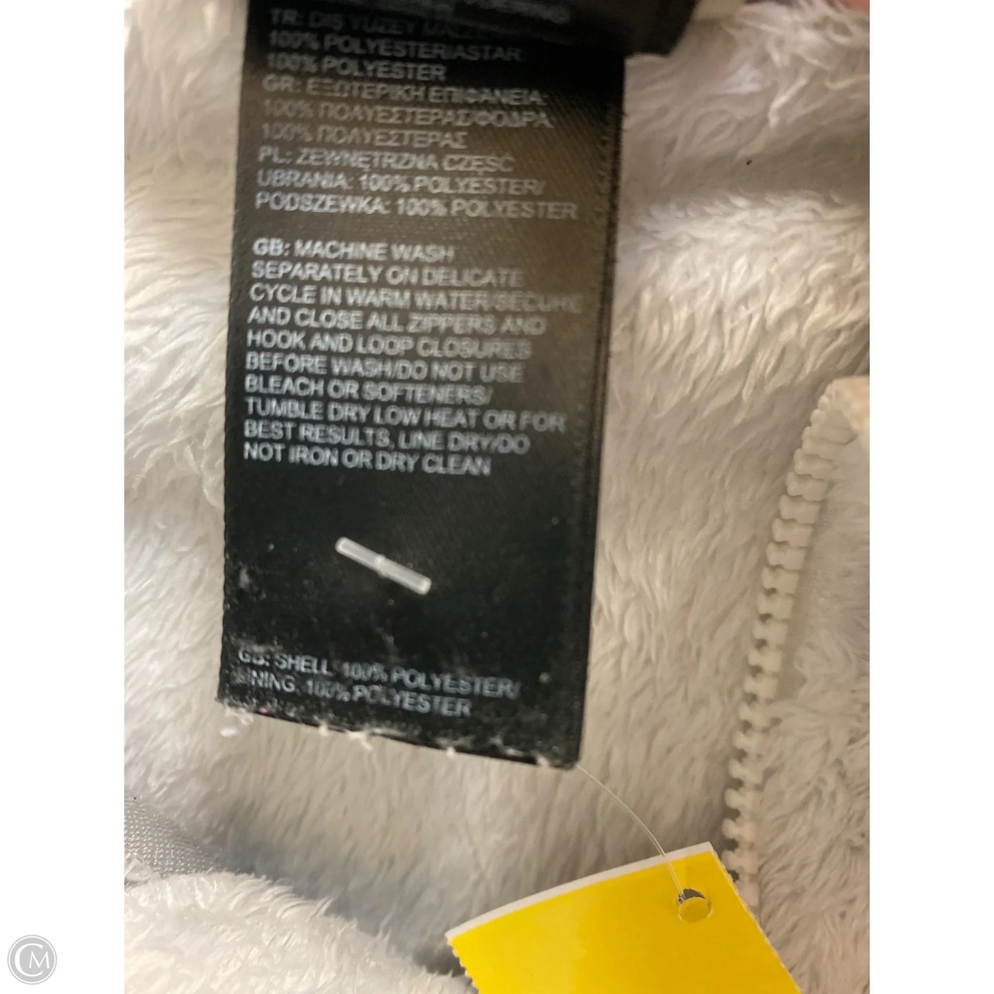 Jacket Faux Fur & Sherpa By The North Face In Grey, Size: L