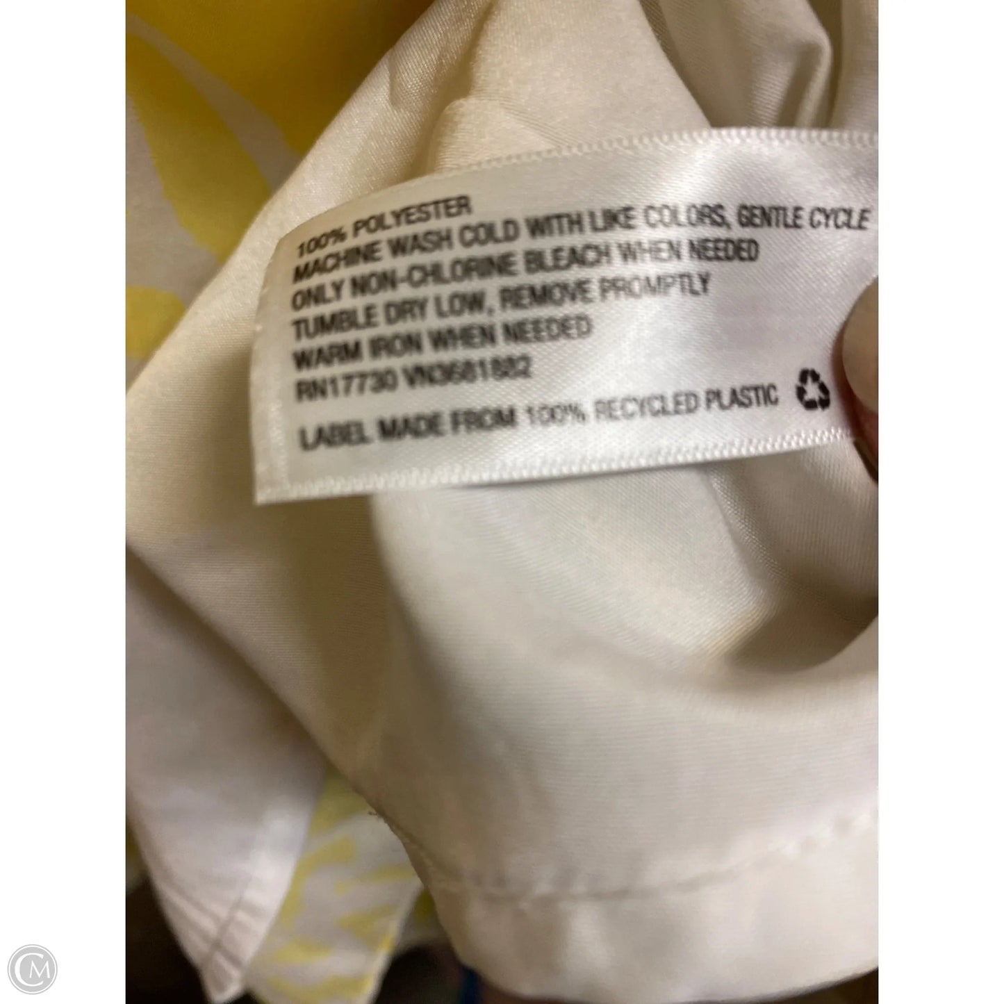 Tank Top Designer By Lilly Pulitzer In Yellow, Size: L