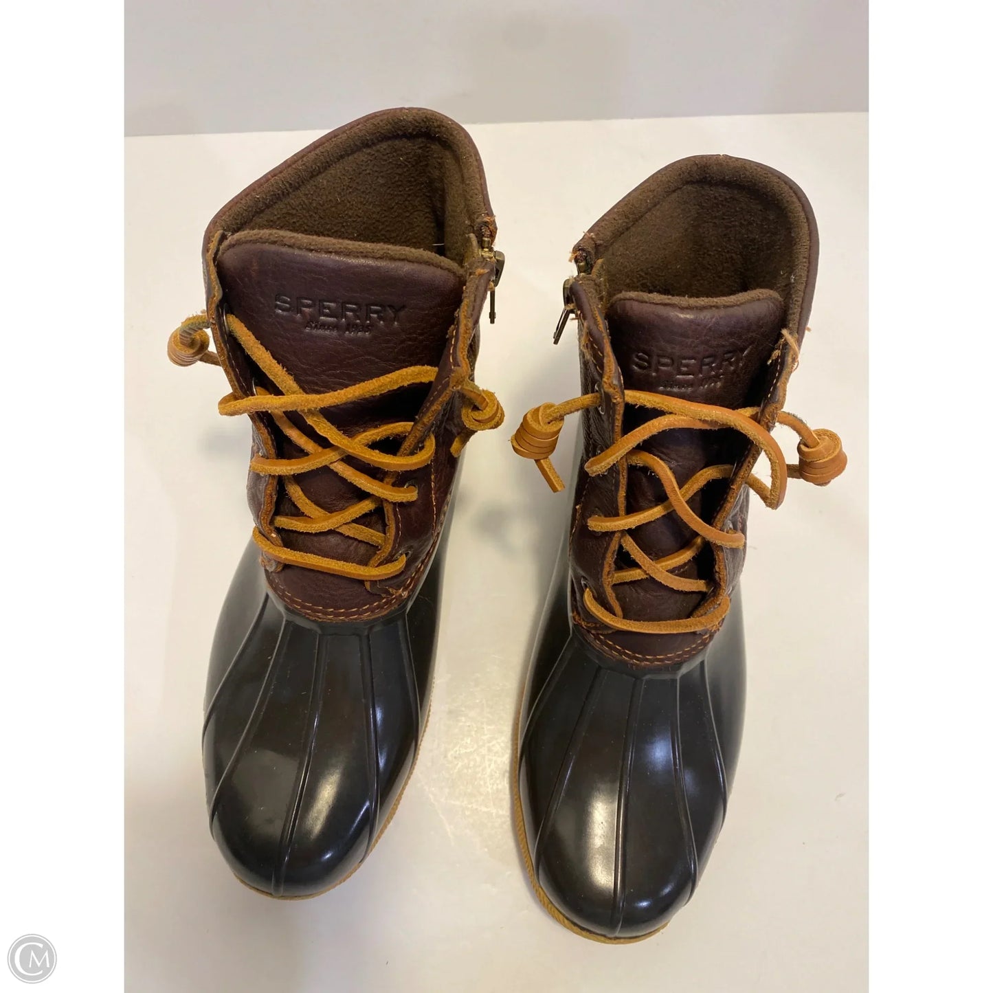 Boots Rain By Sperry In Brown, Size: 7.5