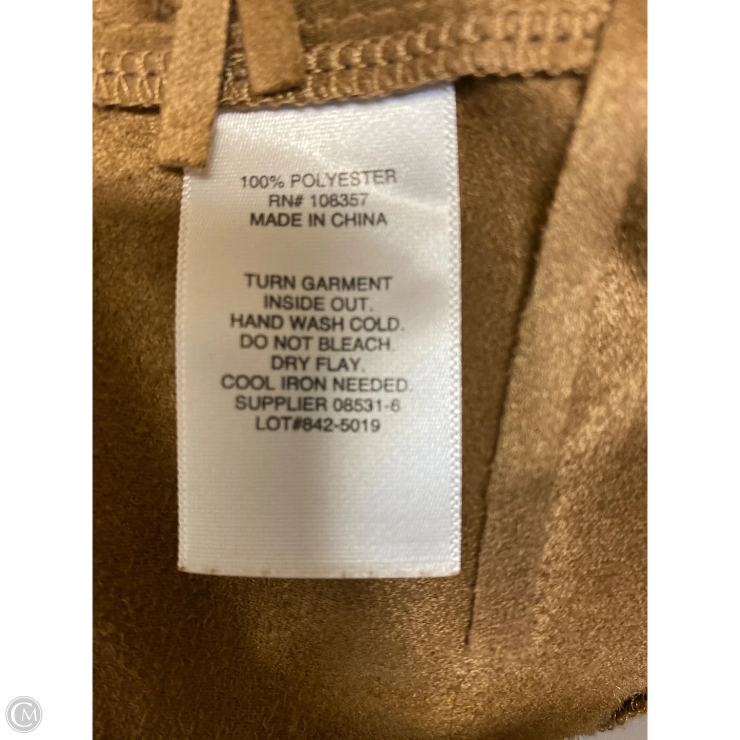 Vest Other By Ana In Brown, Size: L