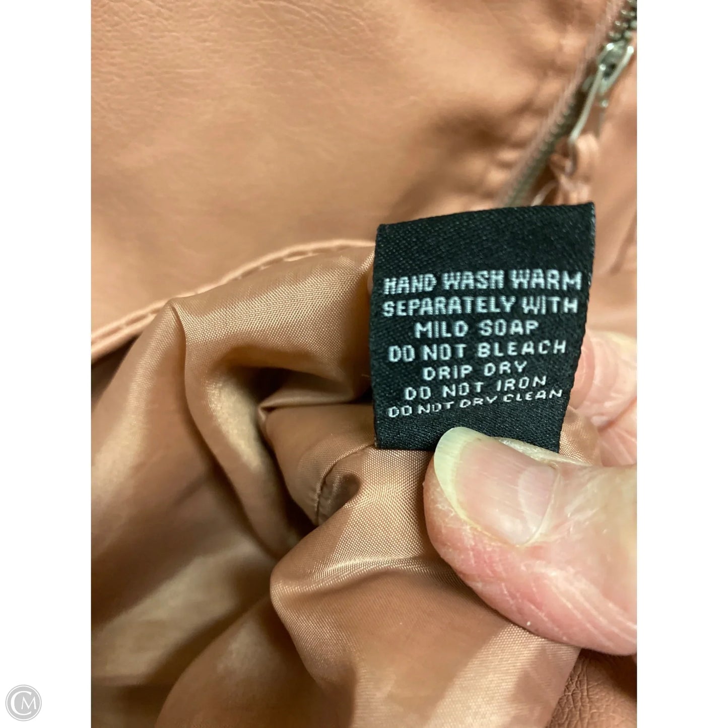 Jacket Moto By New Look In Pink, Size: M