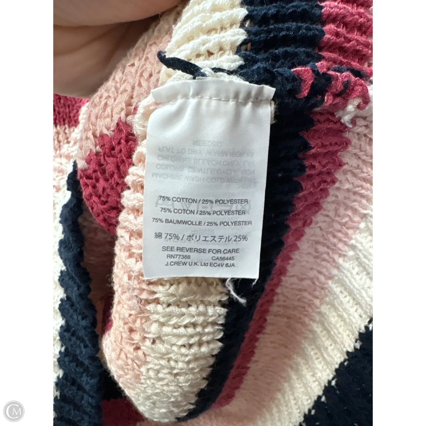 Sweater By J. Crew In Pink, Size: L