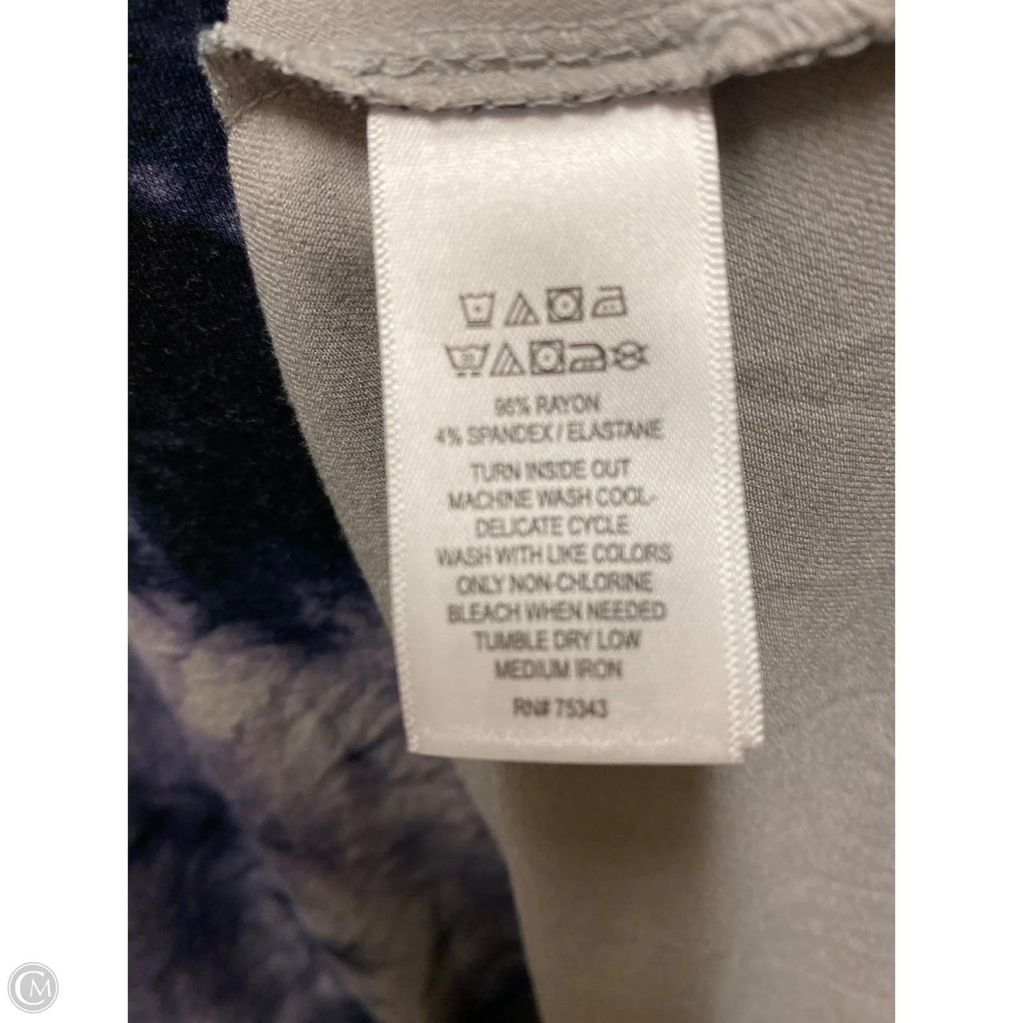 Dress Casual Midi By Cynthia Rowley In Blue, Size: 1x