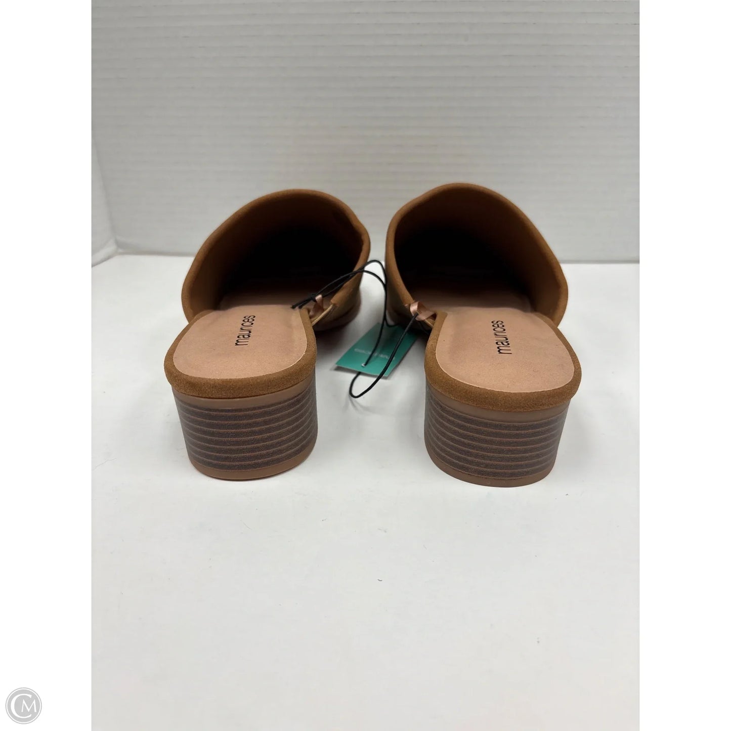Shoes Heels Wedge By Maurices In Brown, Size: 9.5
