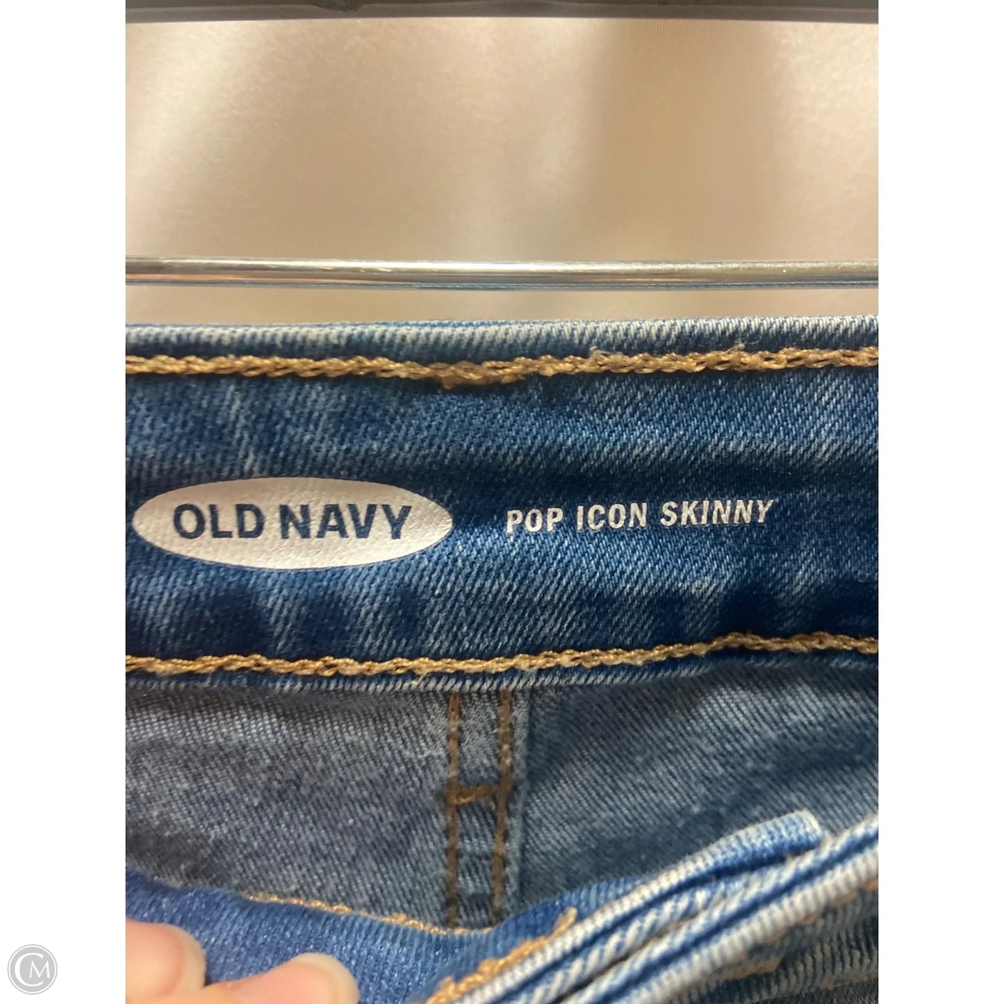 Jeans Skinny By Old Navy In Blue Denim, Size: 2
