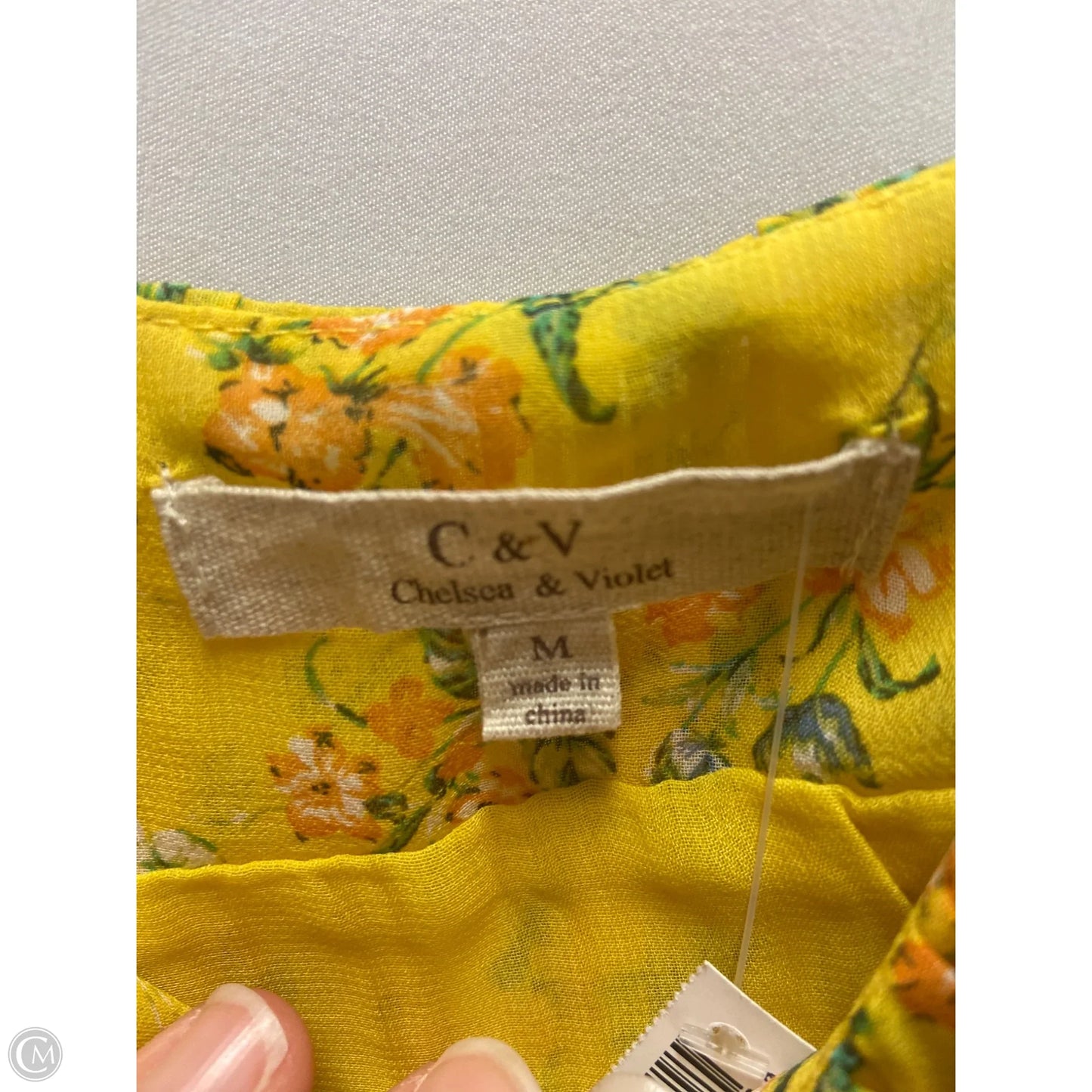 Shorts Set By Chelsea And Violet In Yellow, Size: M