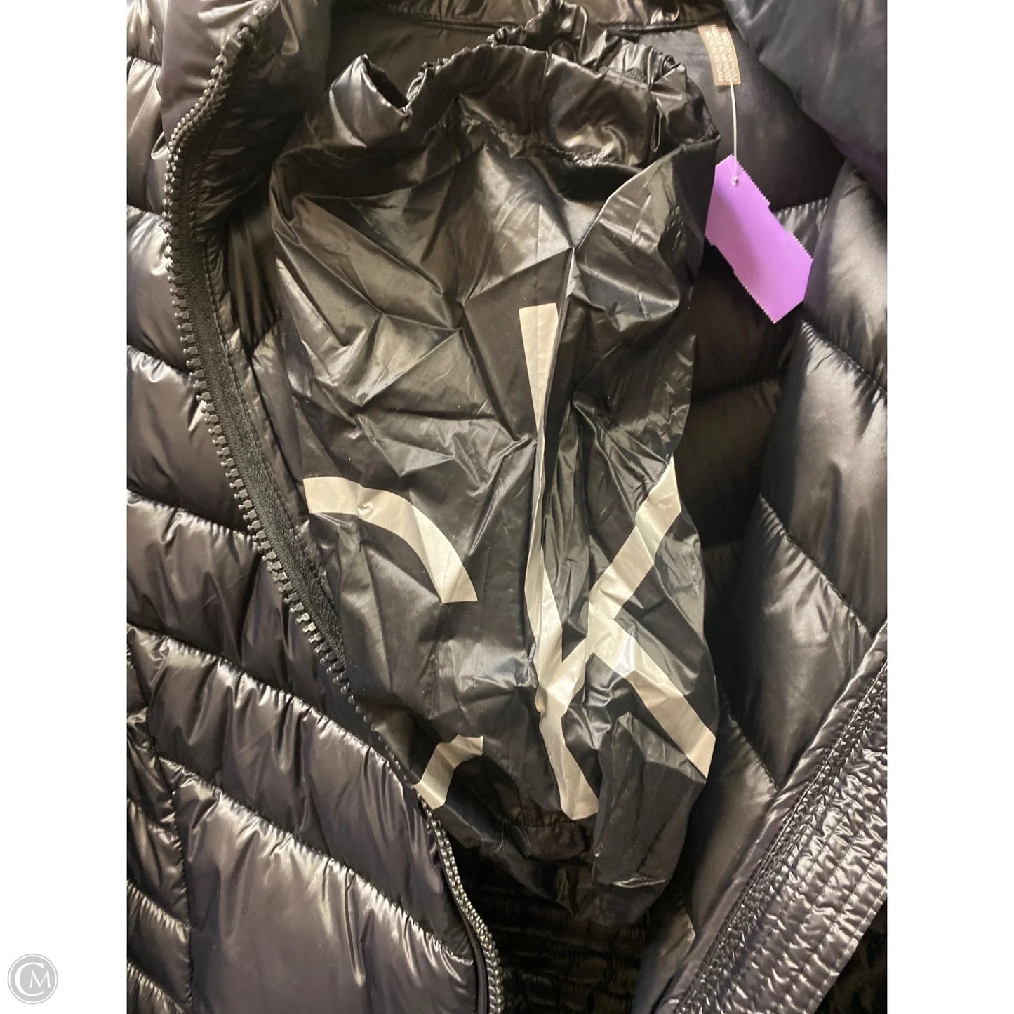 Jacket Puffer & Quilted By Calvin Klein In Black, Size: 1x