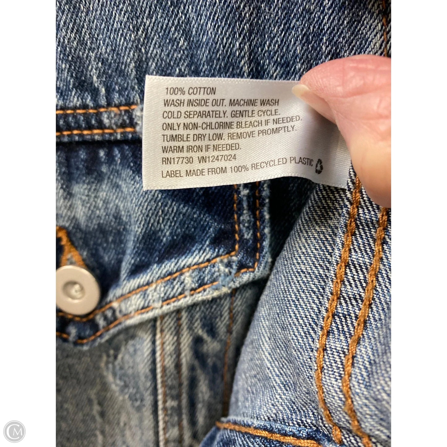 Jacket Denim By Wild Fable In Blue Denim, Size: M
