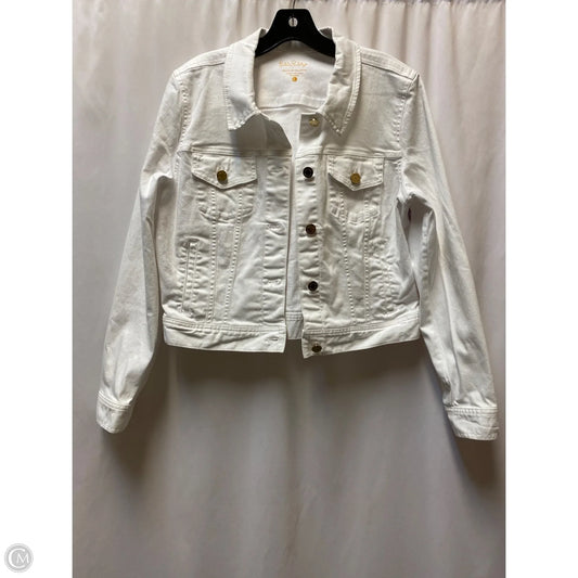 Jacket Designer By Lilly Pulitzer In White, Size: L