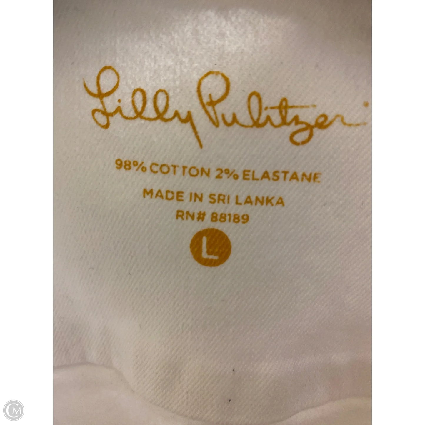 Jacket Designer By Lilly Pulitzer In White, Size: L