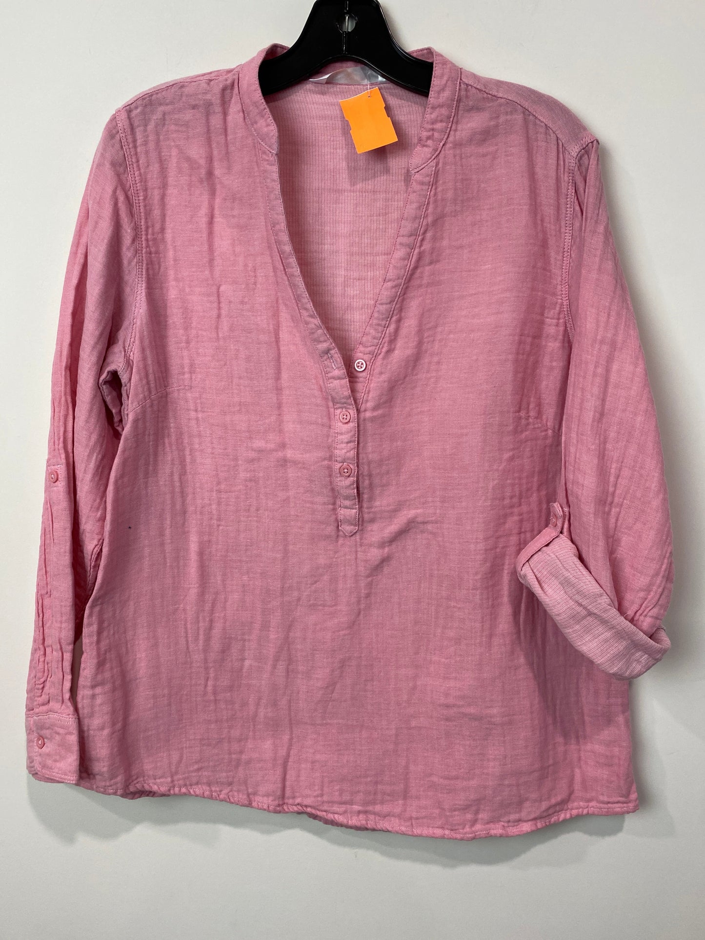 Top Long Sleeve Fleece Pullover By Columbia Size: M