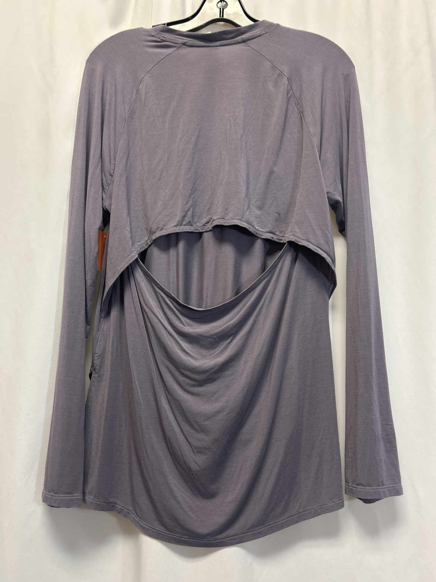 Athletic Top Long Sleeve Crewneck By Under Armour Size: M