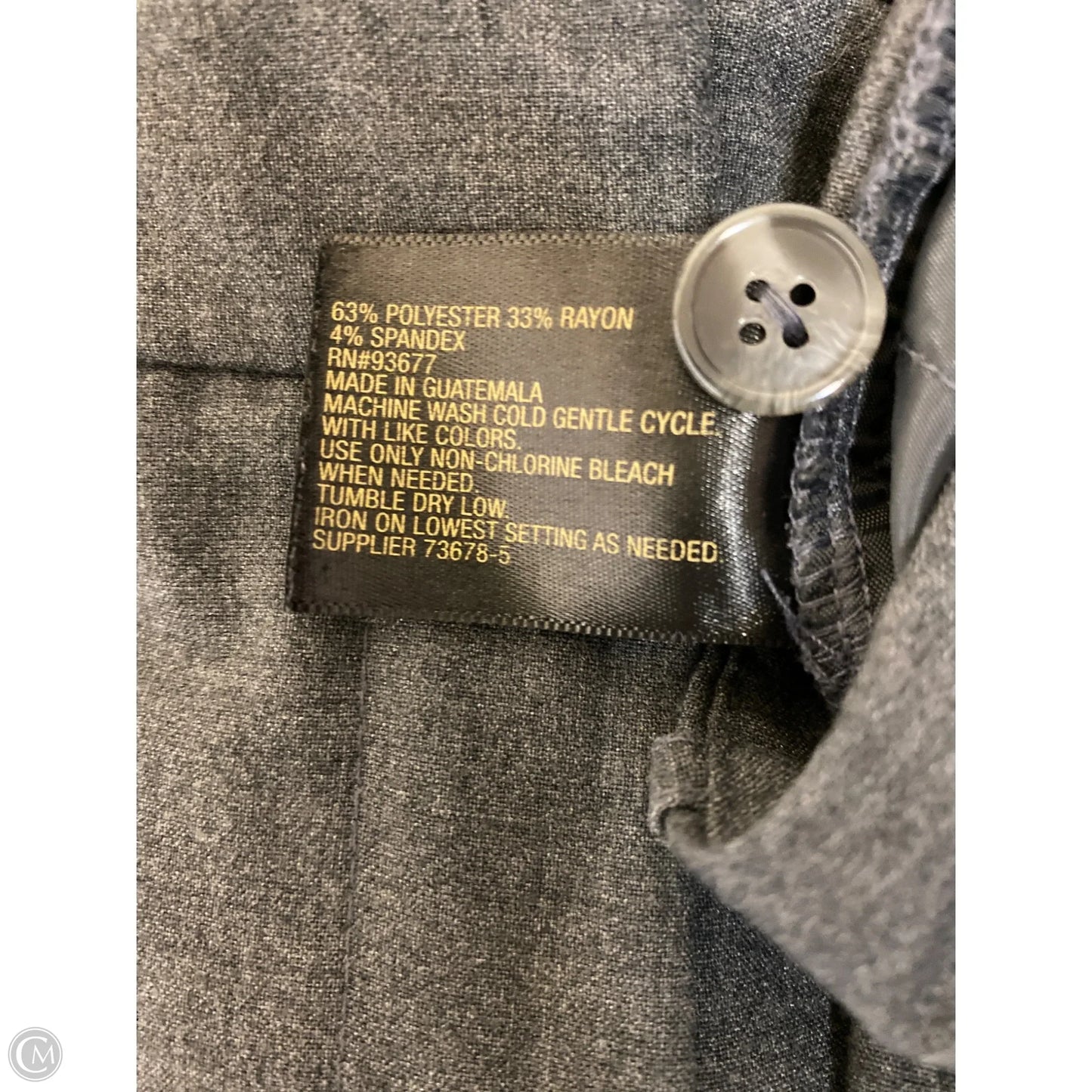 Pants Dress By Worthington In Grey, Size: 12