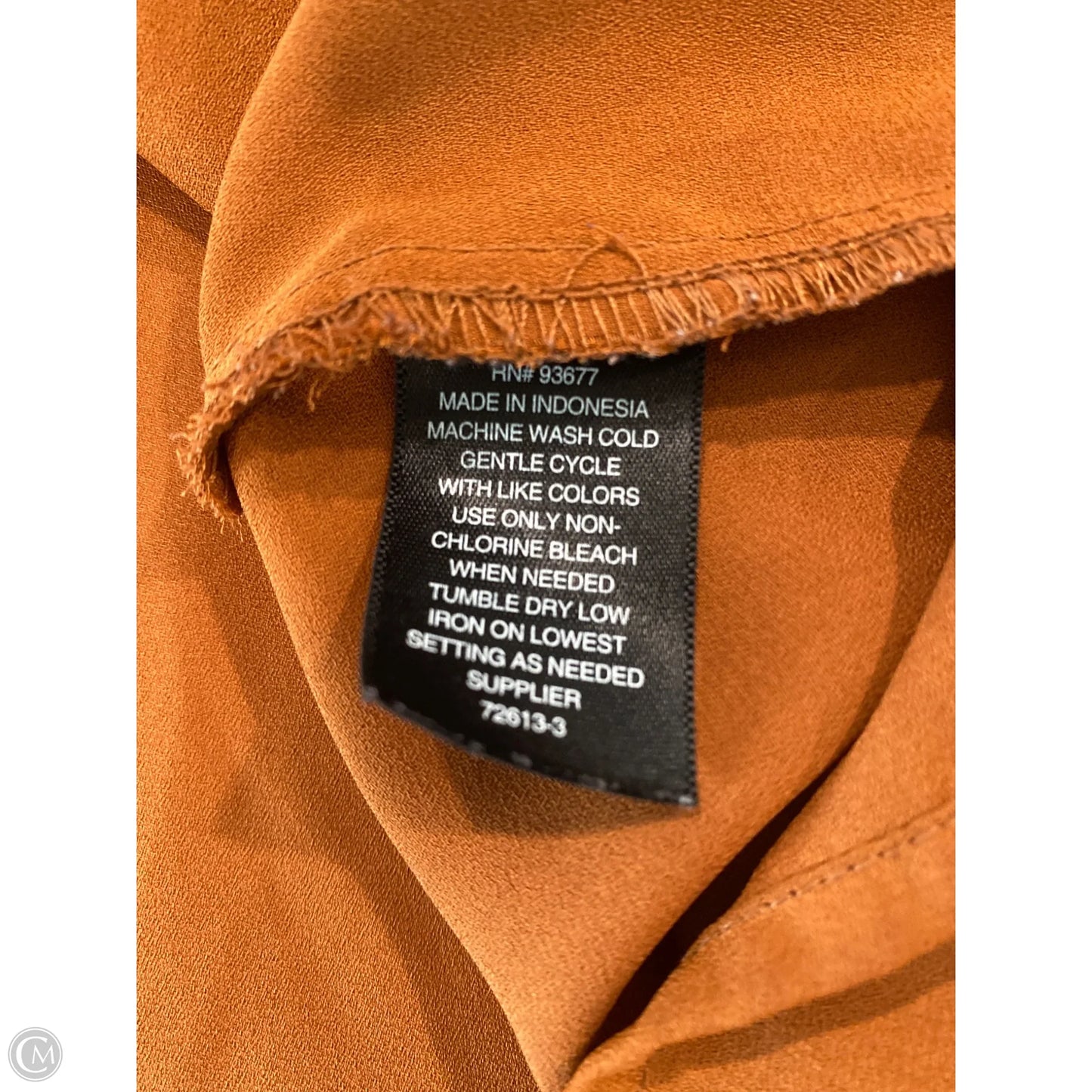 Top 3/4 Sleeve By Worthington In Brown, Size: Xl