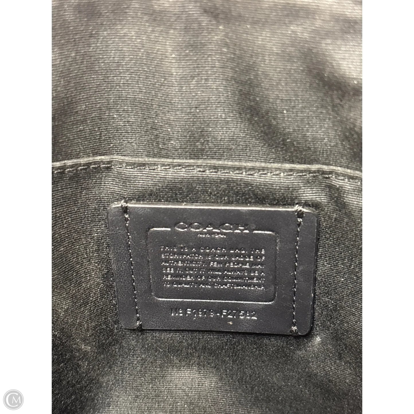 Handbag Designer By Coach, Size: Medium