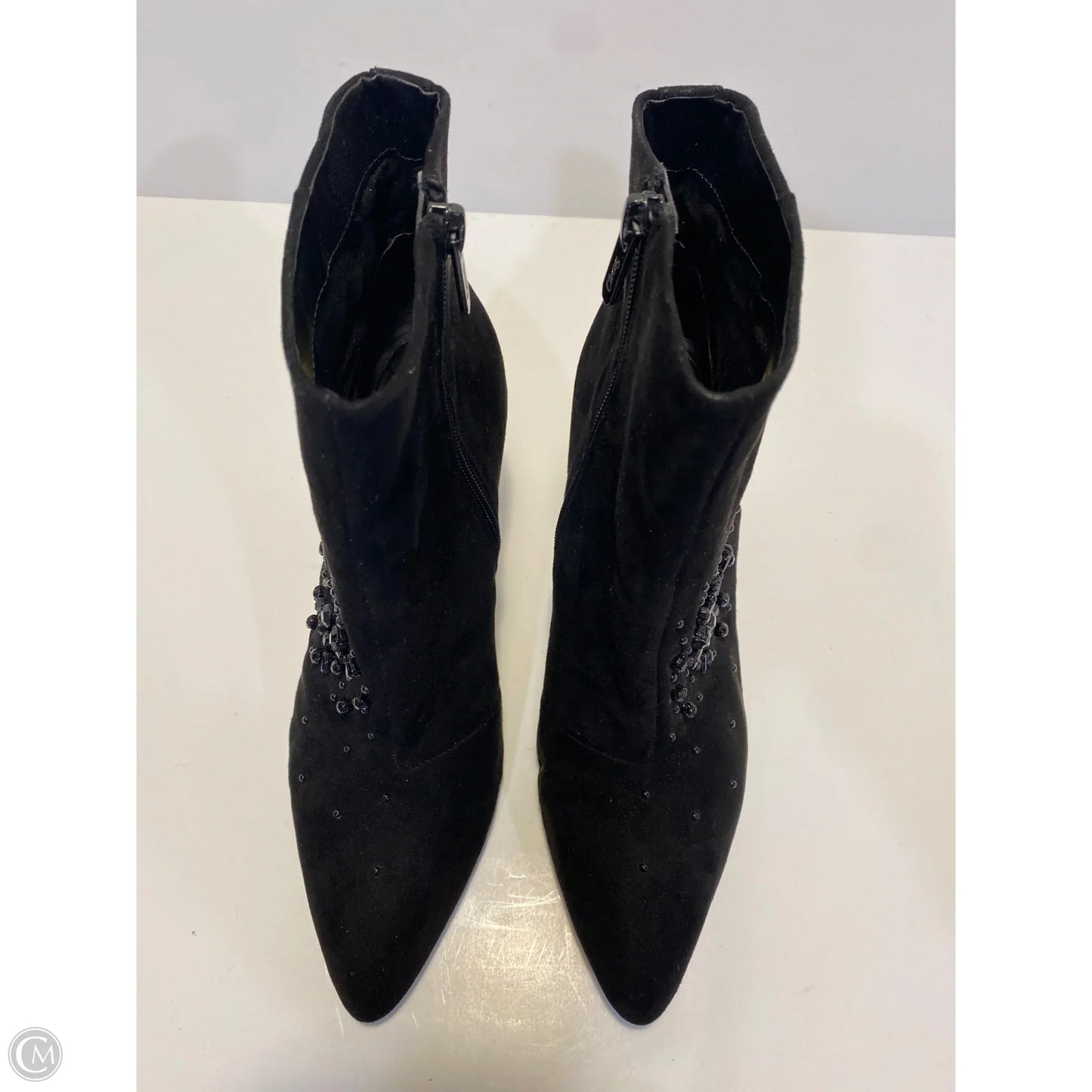 Boots Ankle Heels By Sam Edelman In Black, Size: 8