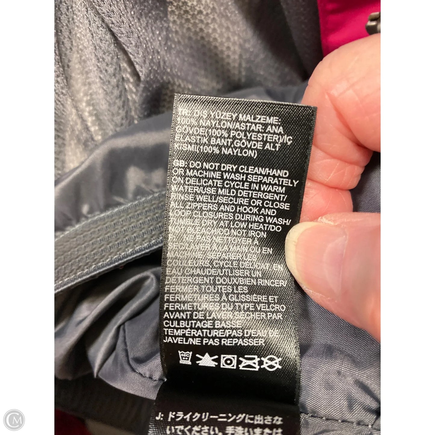 Coat Other By The North Face In Pink, Size: S