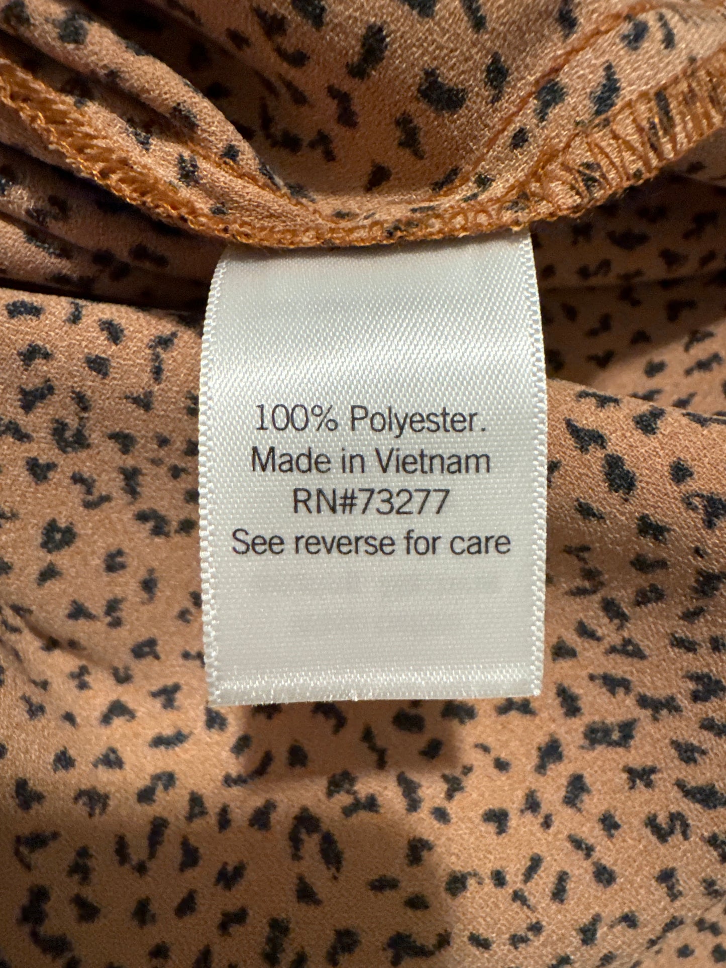 Skirt Midi By Nine West In Animal Print, Size: M