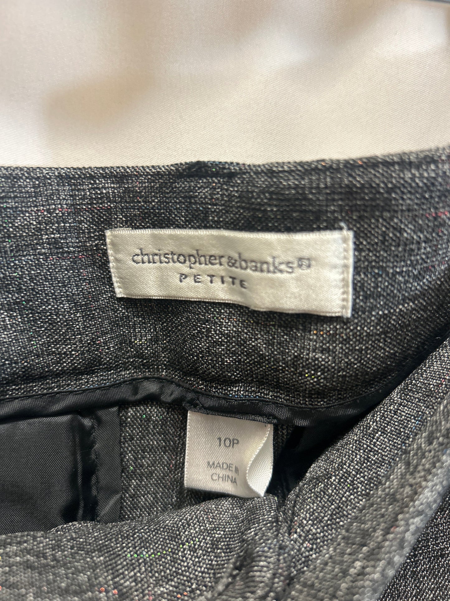 Pants Dress By Christopher And Banks In Grey, Size: 12p