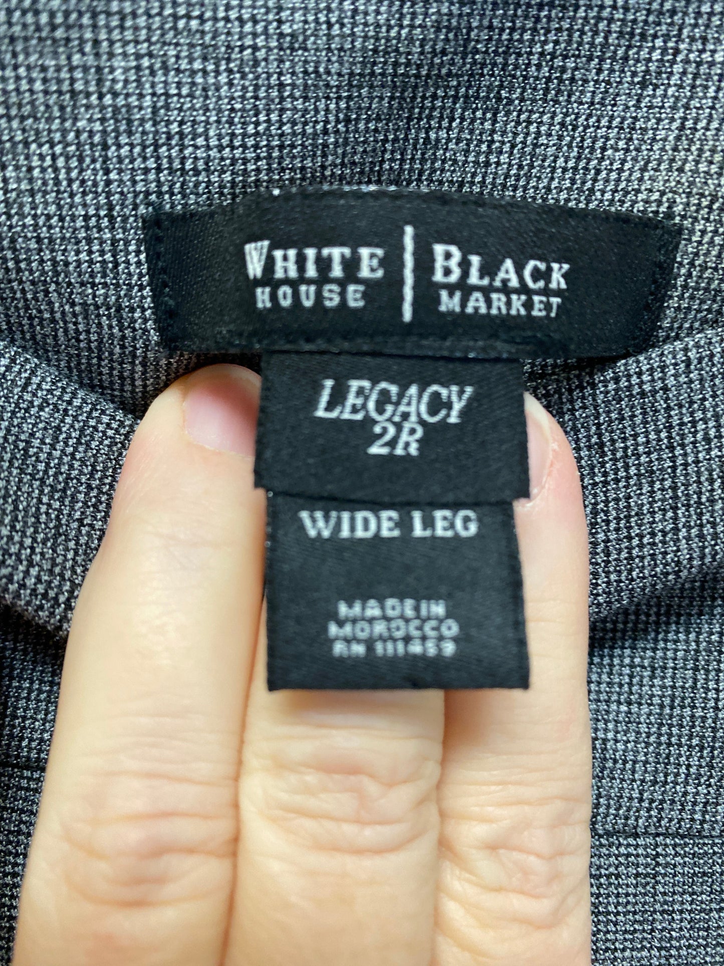 Pants Dress By White House Black Market In Grey, Size: 2