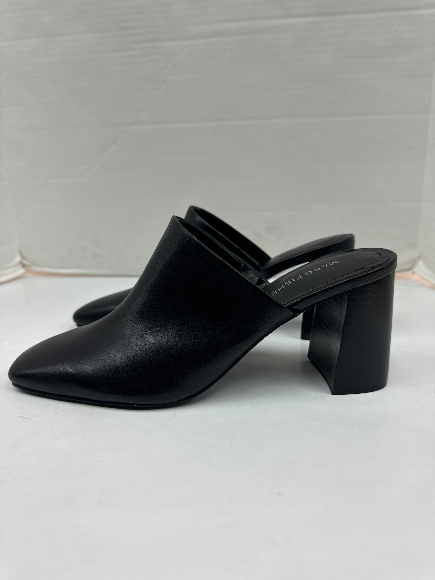 Shoes Heels Block By Marc Fisher In Black, Size: 8.5