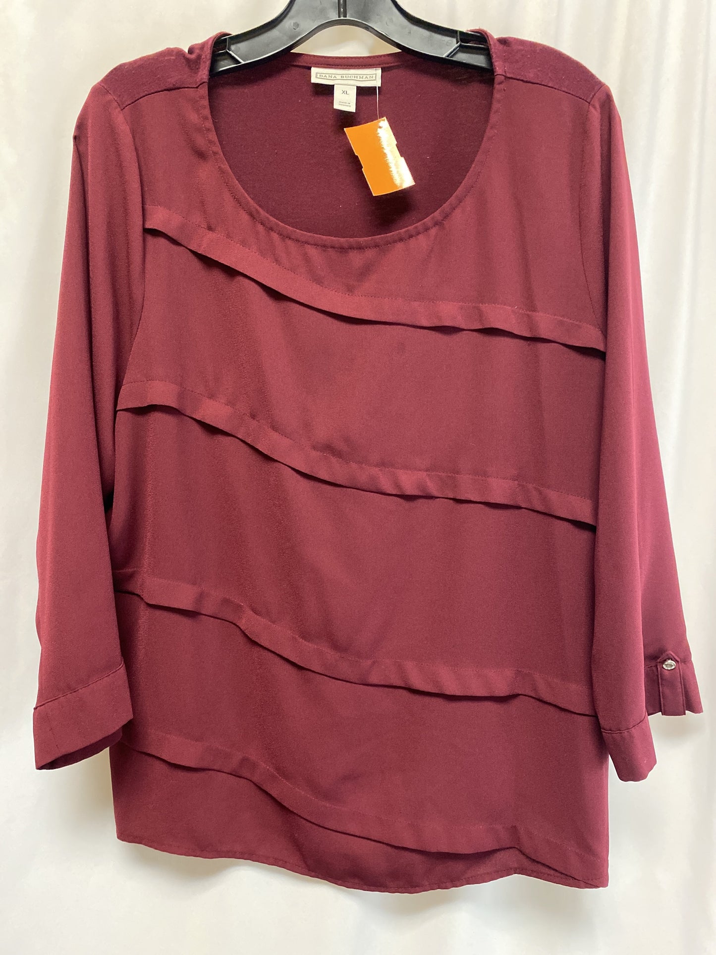 Top Long Sleeve By Dana Buchman Size: Xl