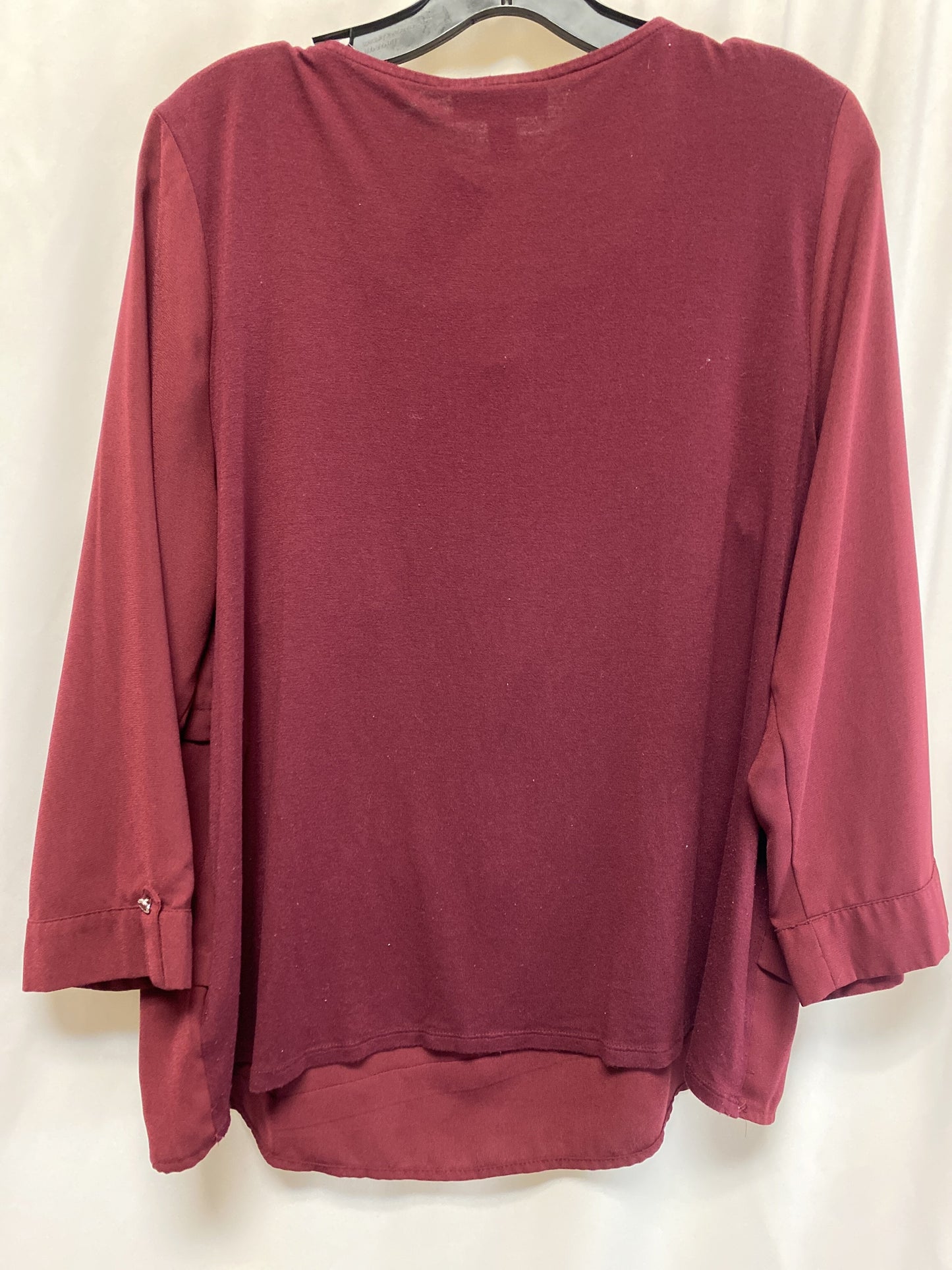 Top Long Sleeve By Dana Buchman Size: Xl