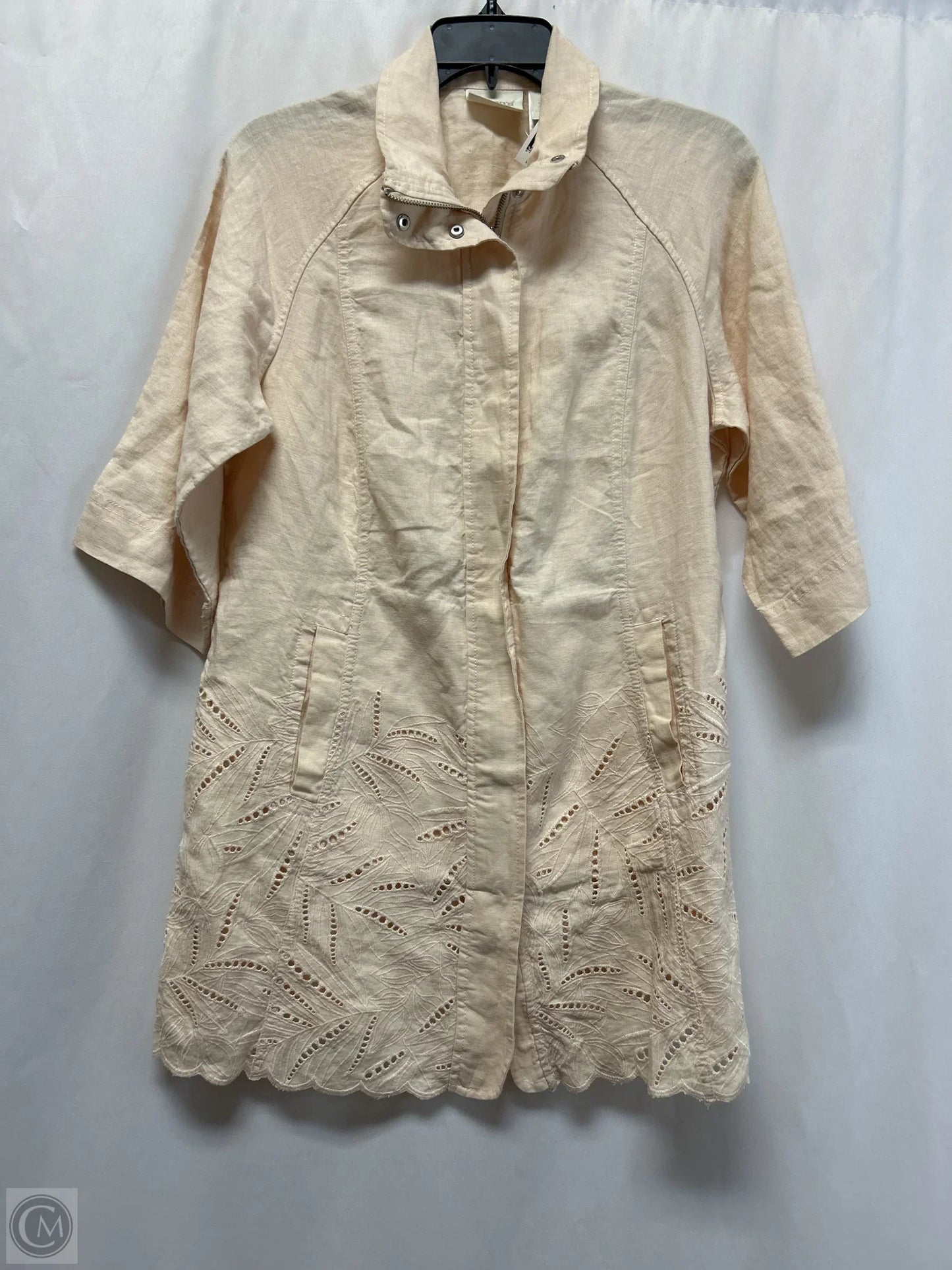 Jacket Other By Chicos In Peach, Size: M