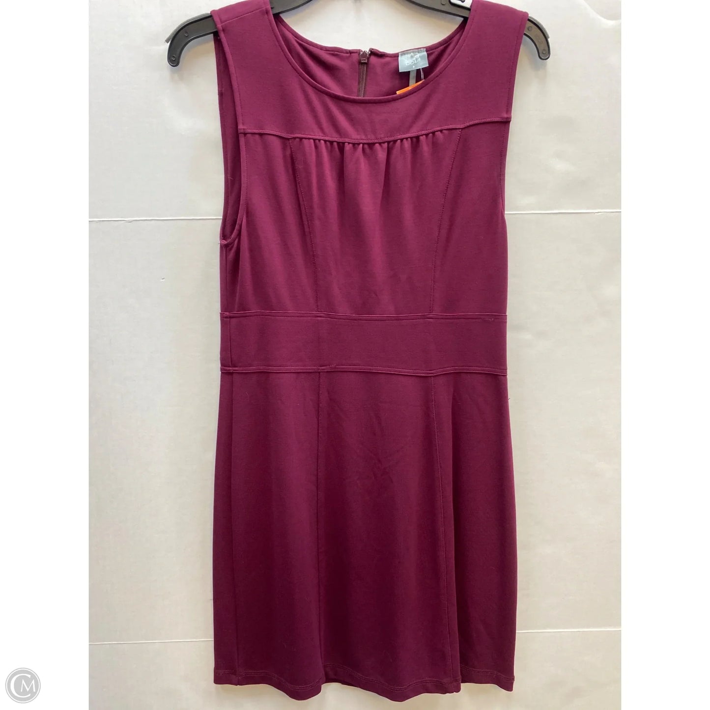 Dress Casual Midi By Bobi In Maroon, Size: S