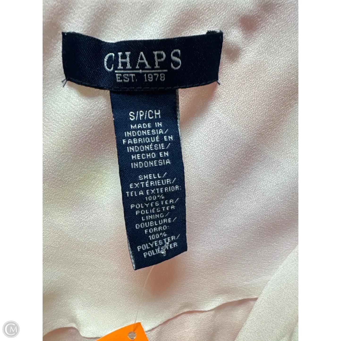 Skirt Midi By Chaps In Peach, Size: S