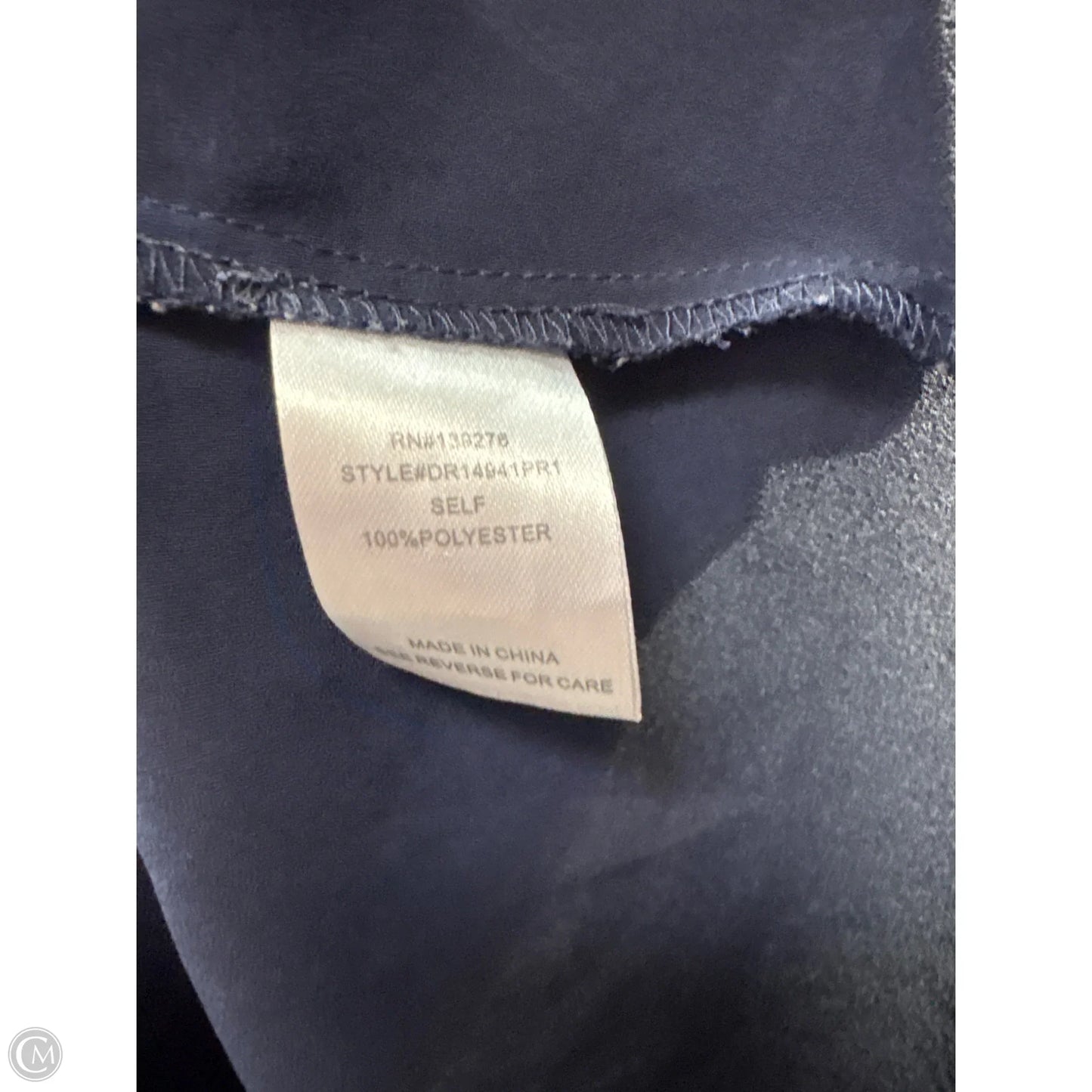 Top Short Sleeve By Dr2 In Navy, Size: S