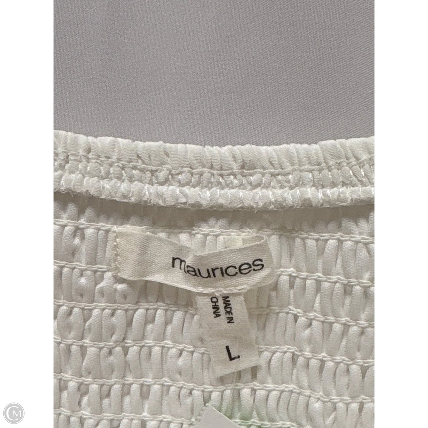 Dress Casual Midi By Maurices In White, Size: L