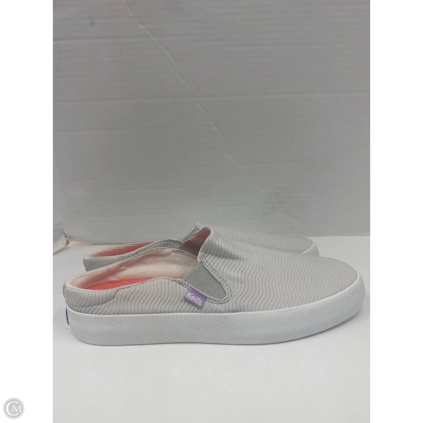 Shoes Flats By Keds In Grey, Size: 10
