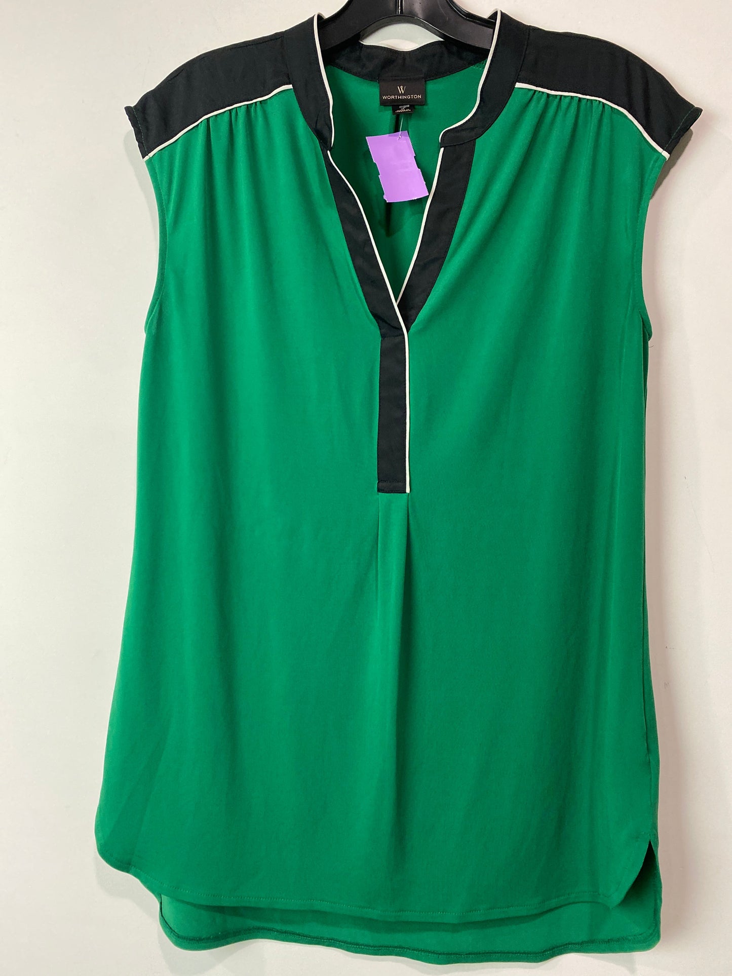 Top Sleeveless By Worthington Size: M