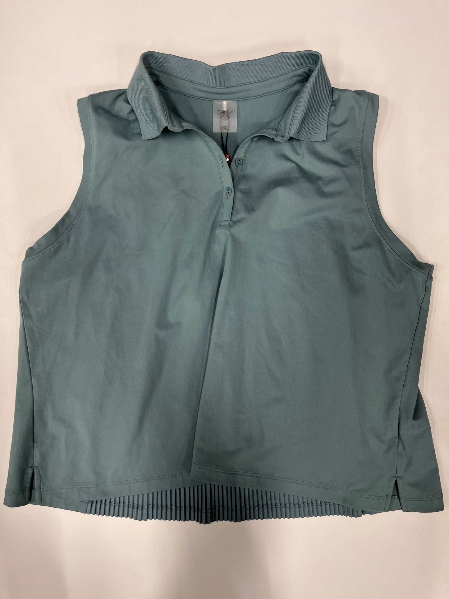 Athletic Top Short Sleeve By Calia NWT Size: 2x