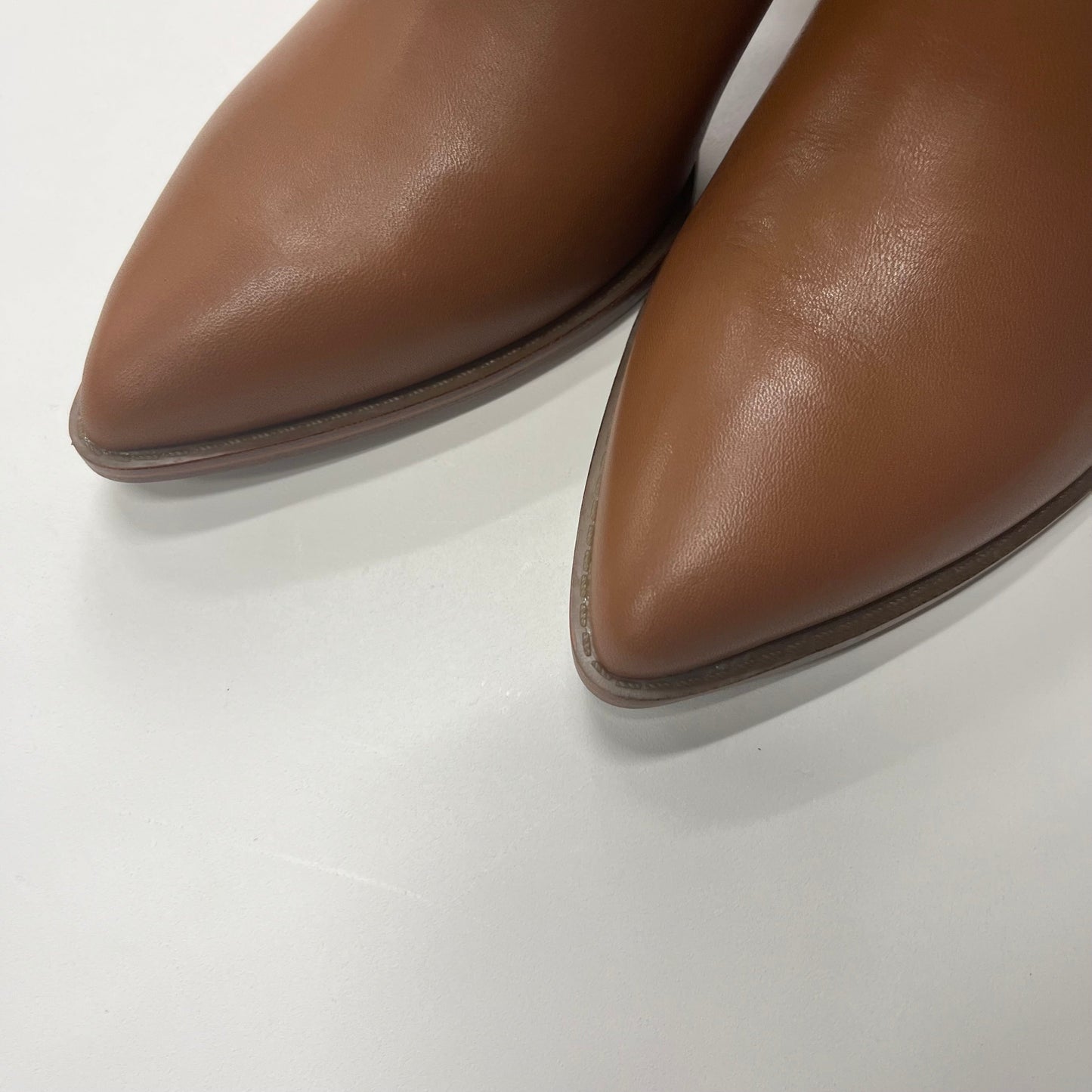 Boots Ankle Heels By Nine West Size: 6.5