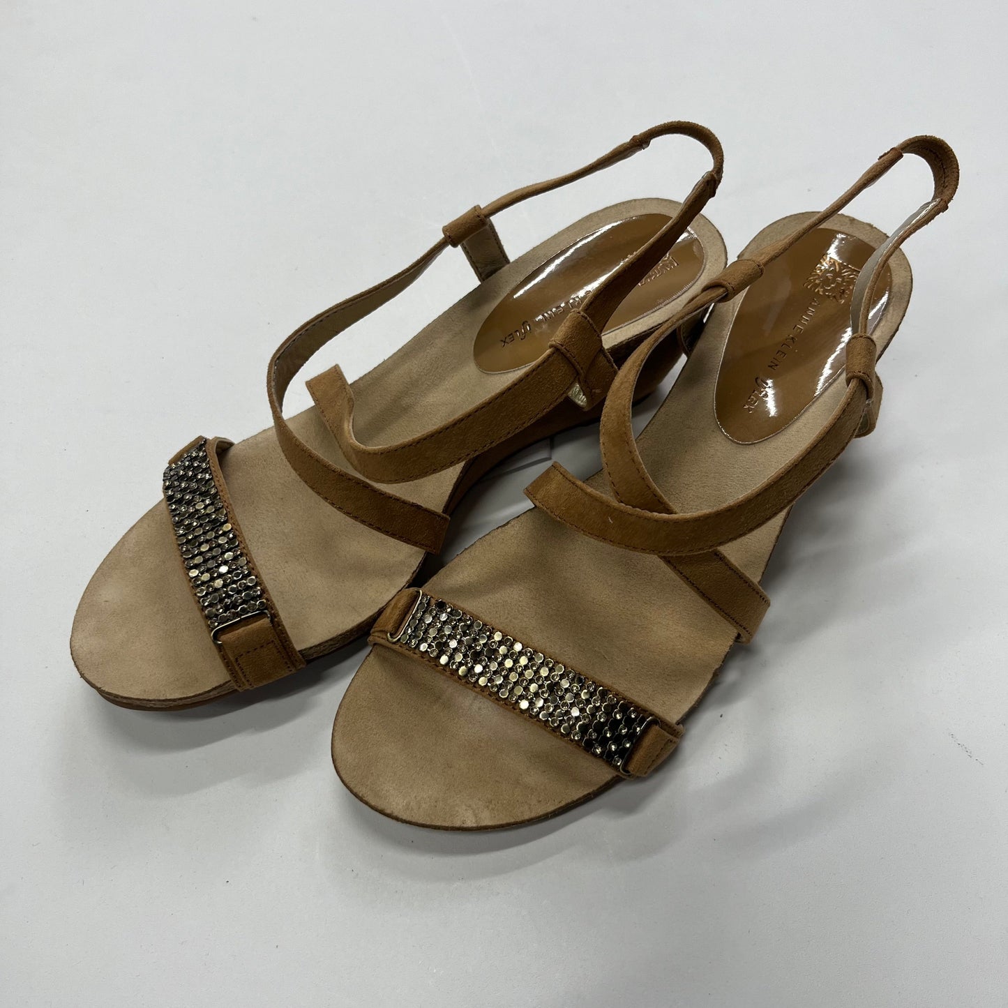 Sandals Heels Wedge By Anne Klein Size: 7.5