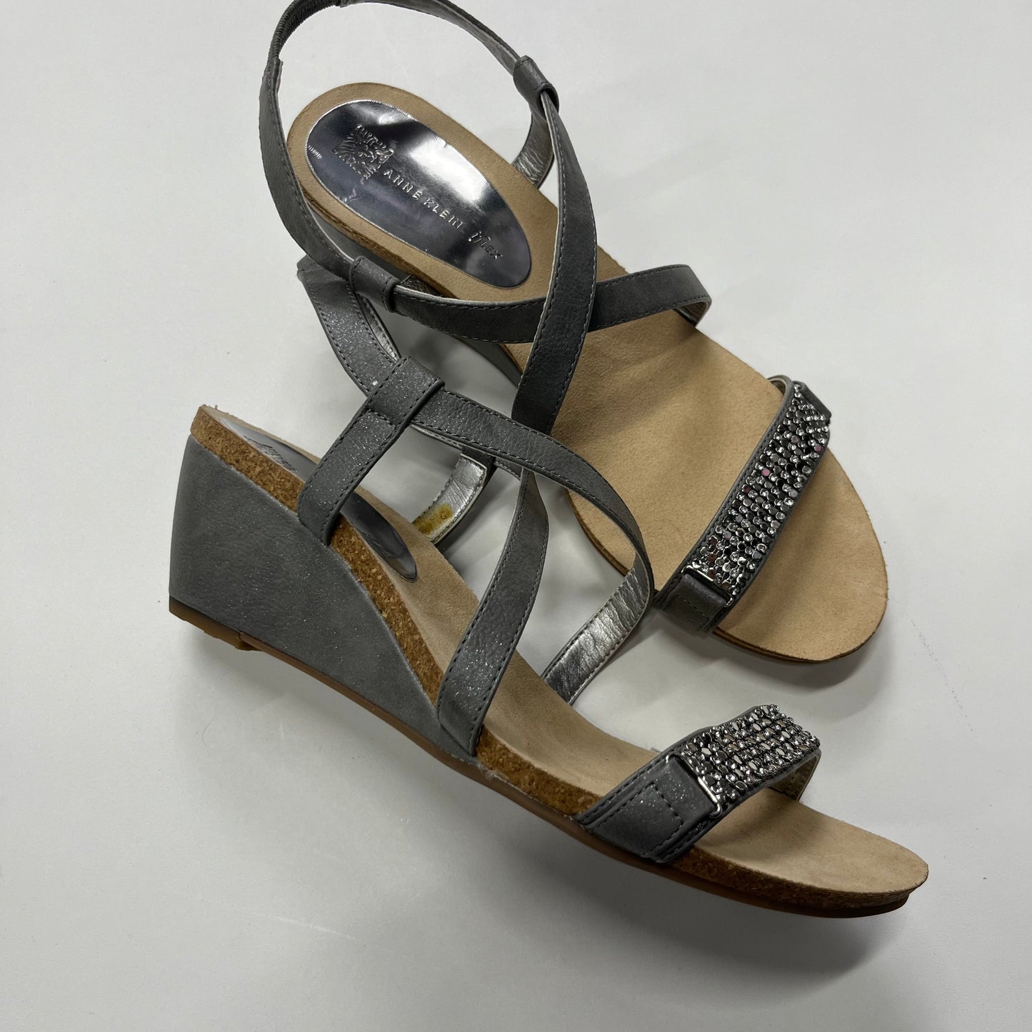 Sandals Heels Wedge By Anne Klein Size: 7.5