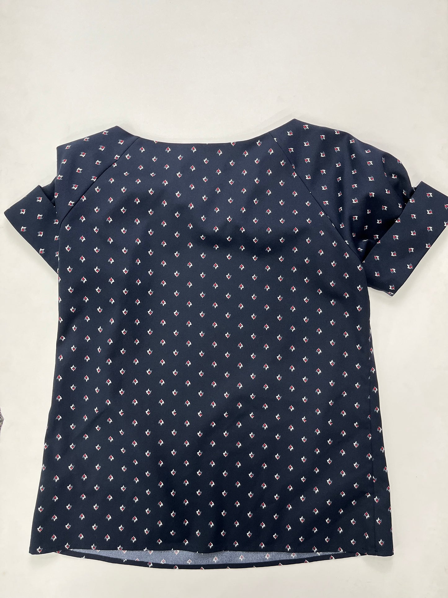 Blouse Short Sleeve By Brooks Brothers Size: Xs