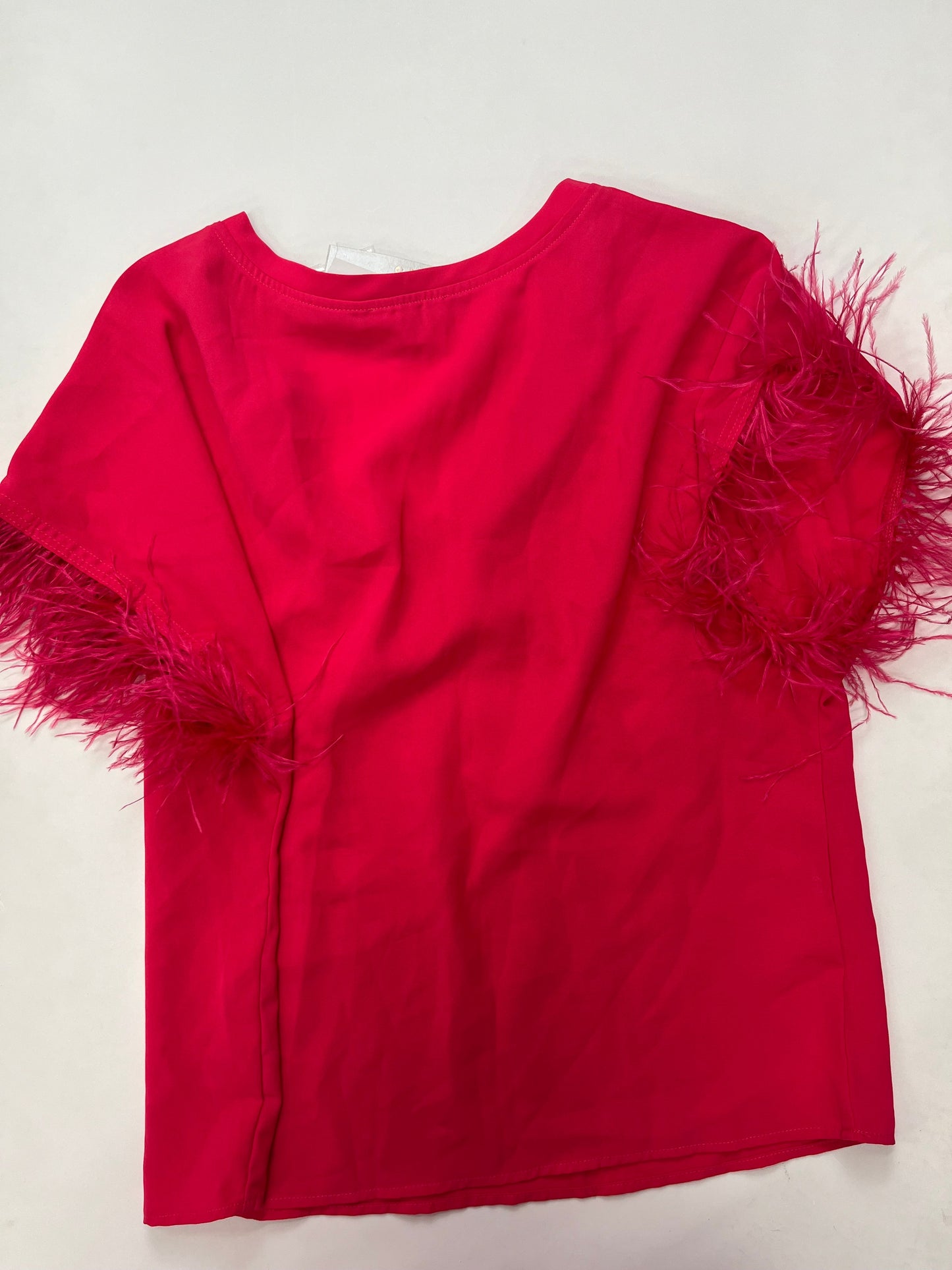 Pink Top Short Sleeve Ee Some NWT, Size M