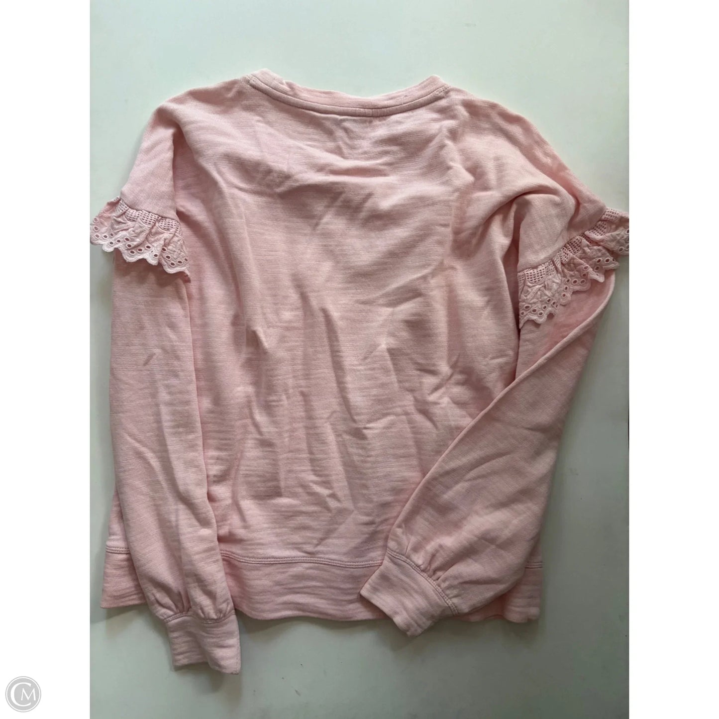Sweatshirt Crewneck By Crown And Ivy In Light Pink, Size: S