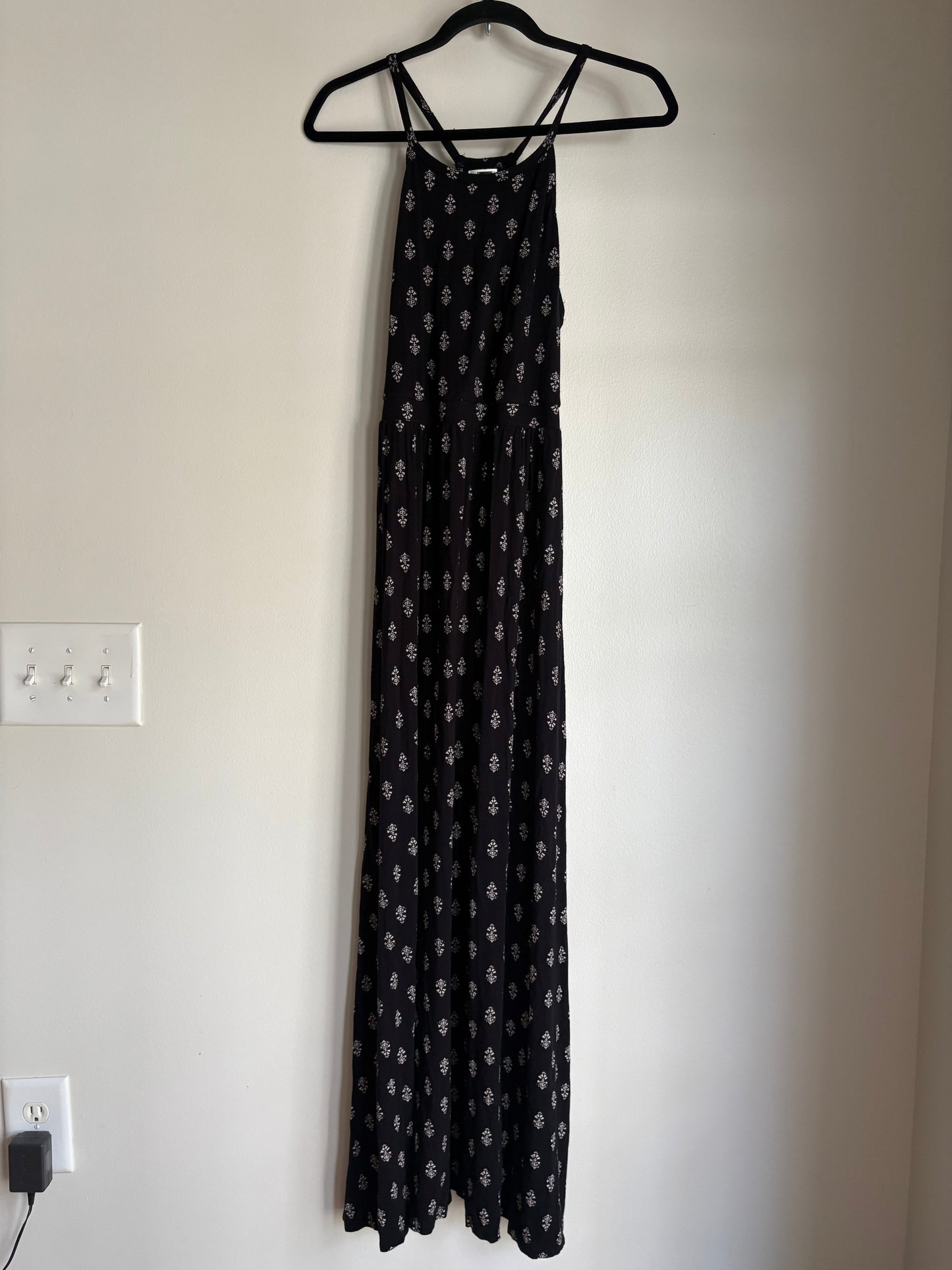 Dress Casual Maxi By Old Navy In Black, Size: Xs