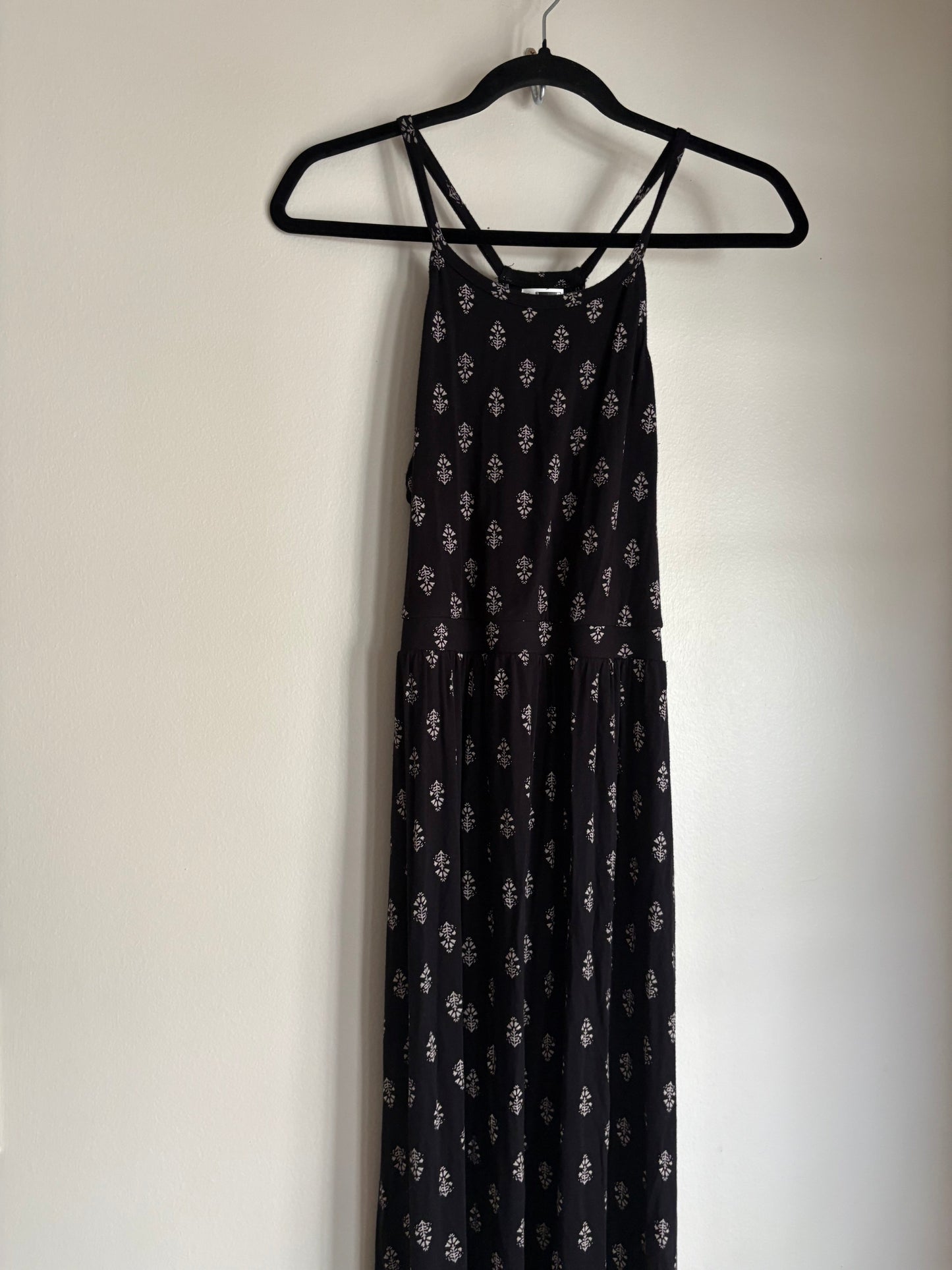 Dress Casual Maxi By Old Navy In Black, Size: Xs